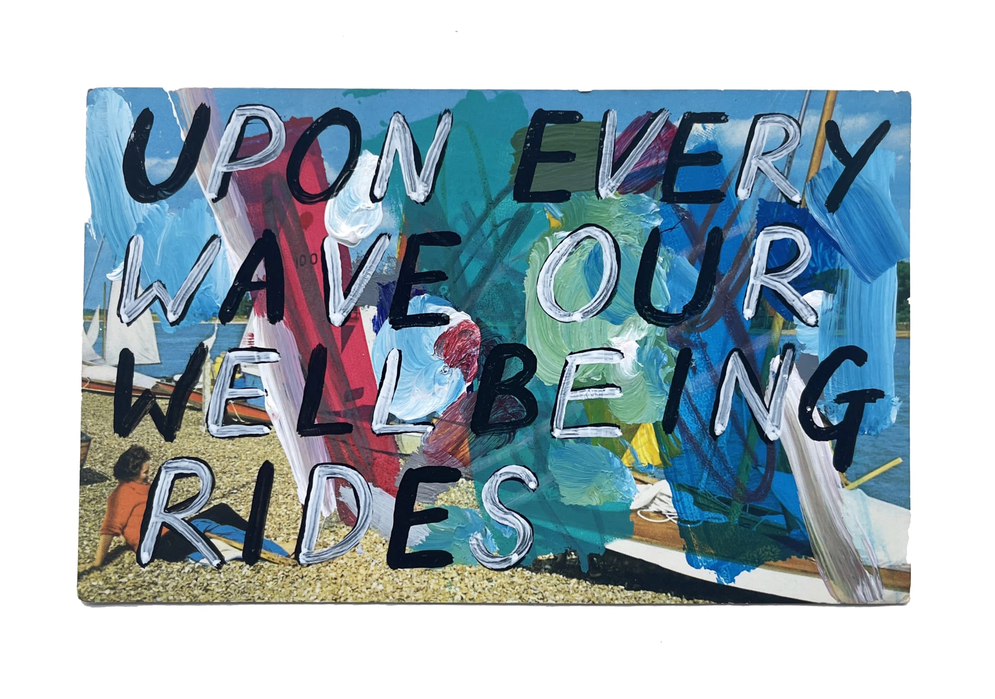 Adam Bridgland, Upon every wave our wellbeing rides , 2023