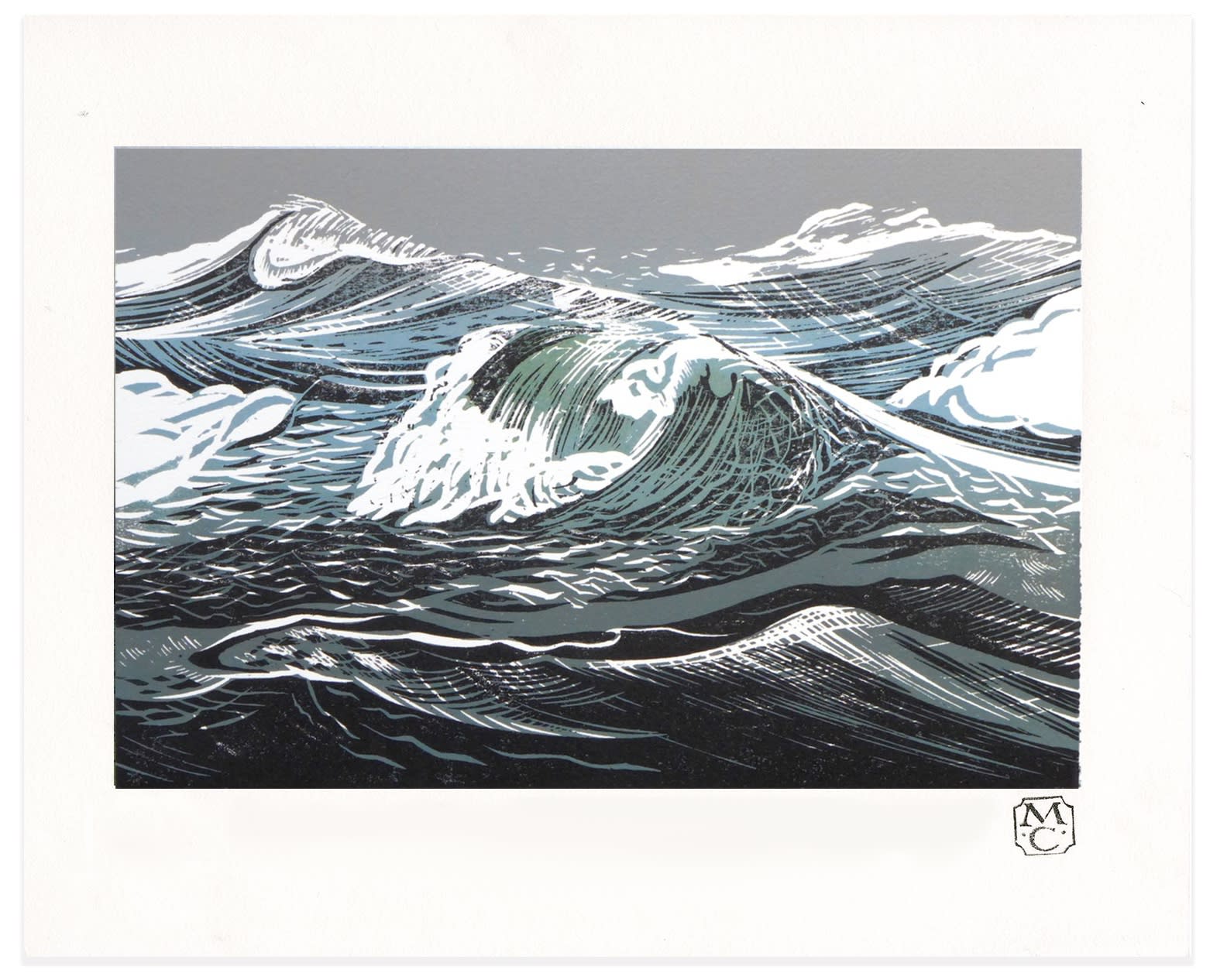 Merlyn Chesterman, A Winter Sea, 2020