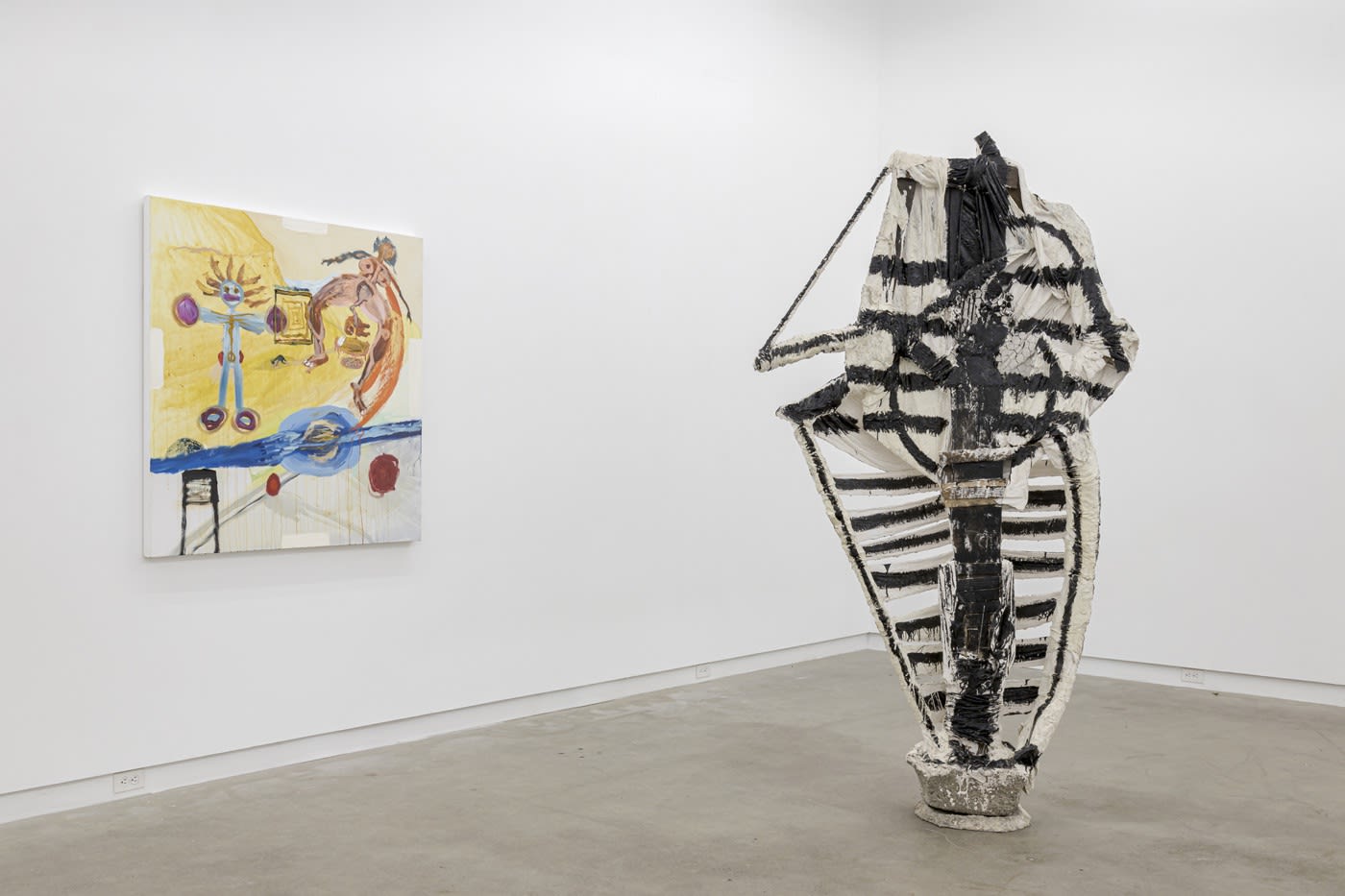 Paintings, sculpture and works on paper