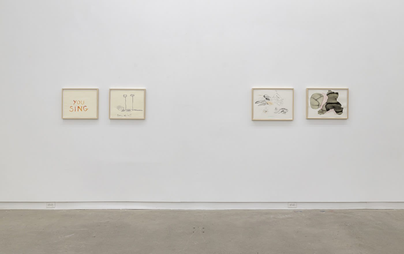 Paintings, sculpture and works on paper