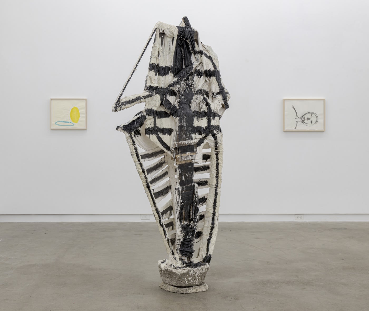 Paintings, sculpture and works on paper