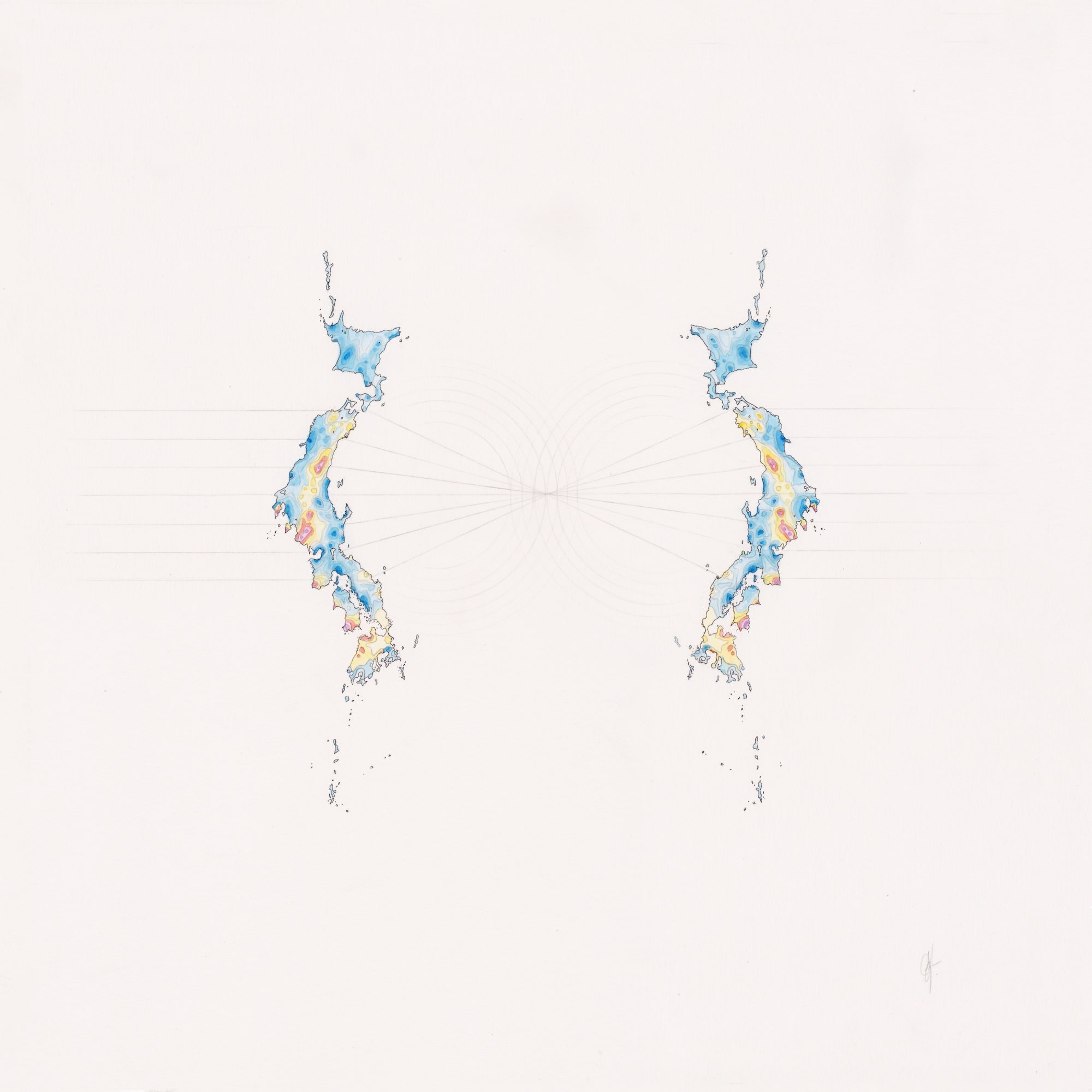 Opposing positive meniscus (potential natural vegetation) 2017