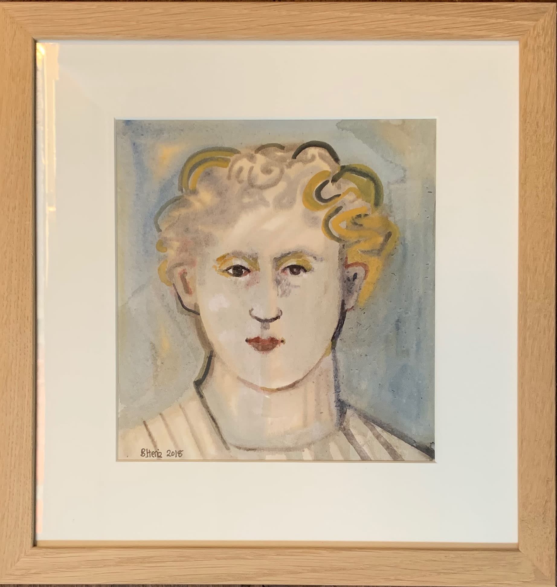 Bridget Heriz, Head III (2018), 2018