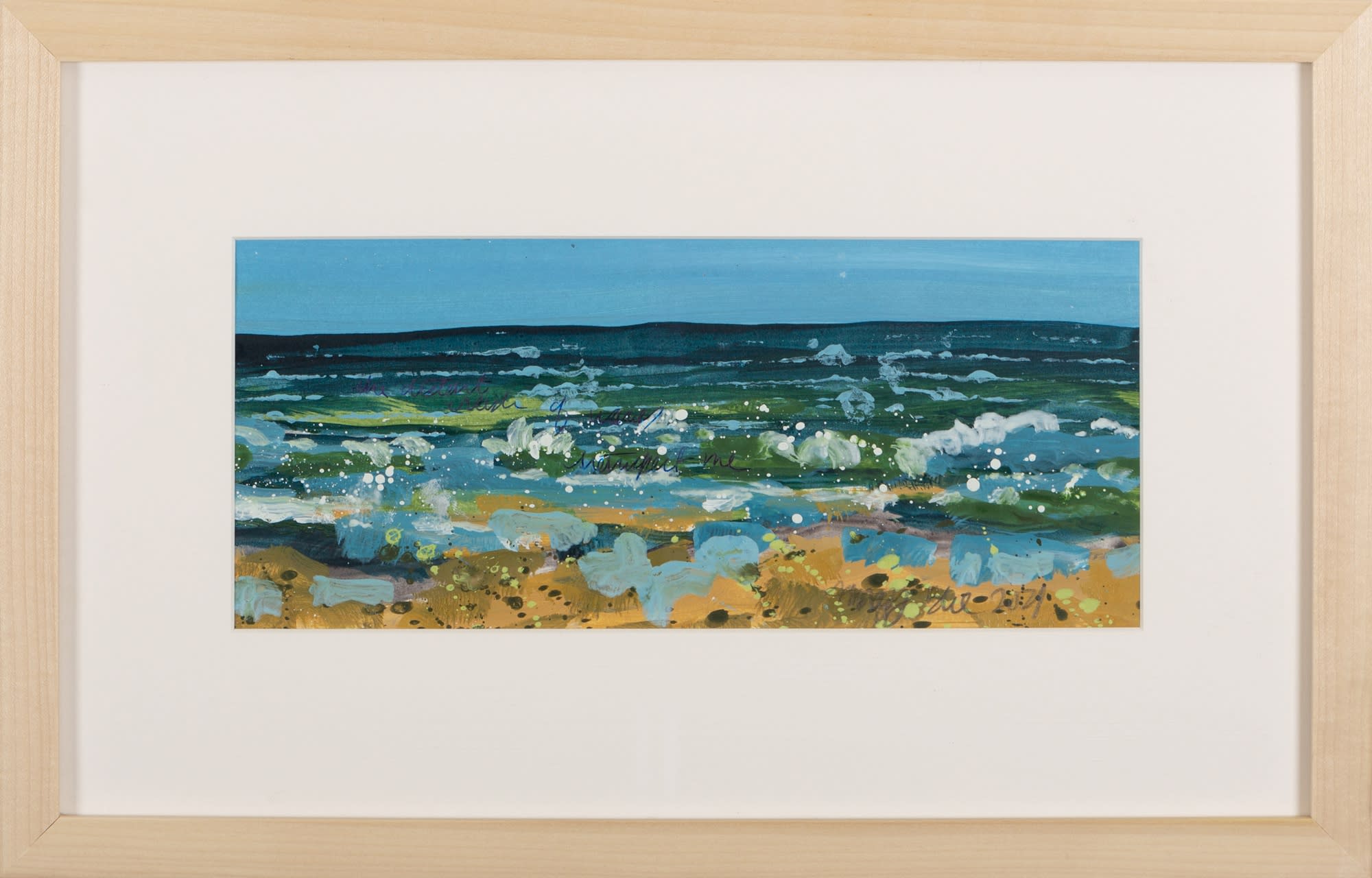 Mary Blue, Open-air Sanctuary, a Distant Crash of Waves , 2021