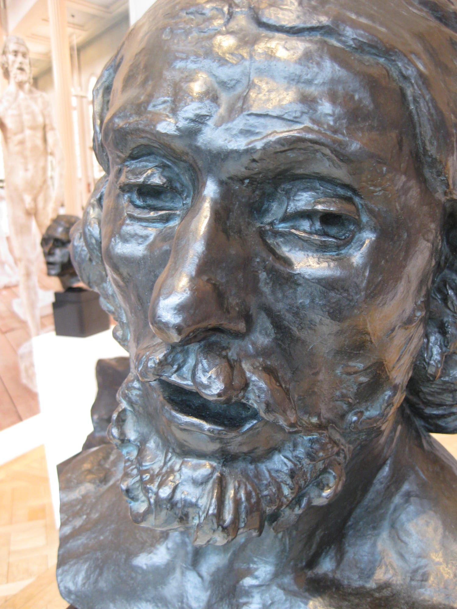 Saint-Jean-Baptiste, tête colossale by Auguste Rodin, Original Sculpture at Coskun Fine Art