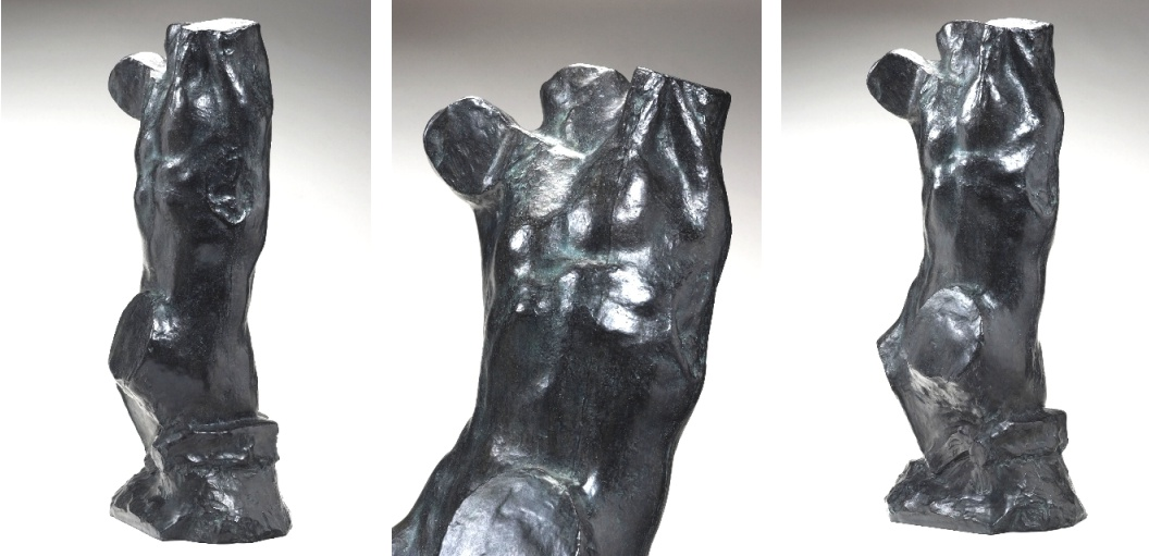 Fils d’Ugolin, Torse, grand modèle by Auguste Rodin, Original Sculpture at Coskun Fine Art