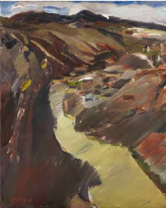 David BOMBERG (1890 – 1957) The River Tajo, Toledo,1929