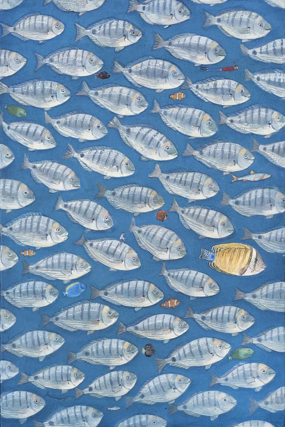 Jethro BUCK (b.1986) Fishes, 2019