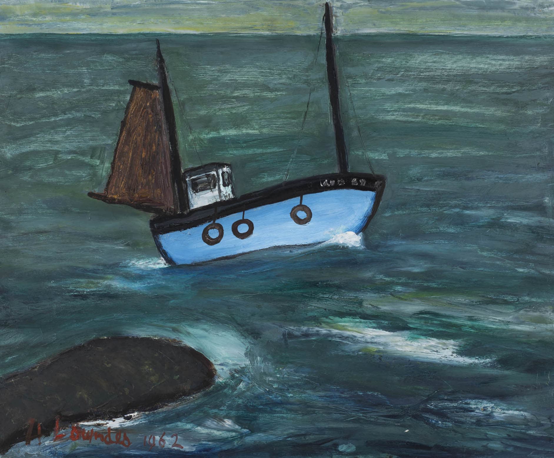 Alan Lowndes, French Crabber, 1962