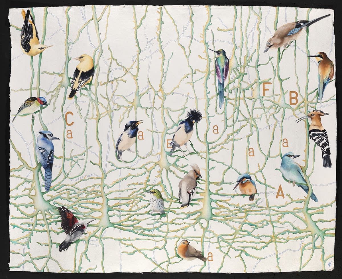 Transmitting, Watercolour, 37" x 50", Price: £5,400