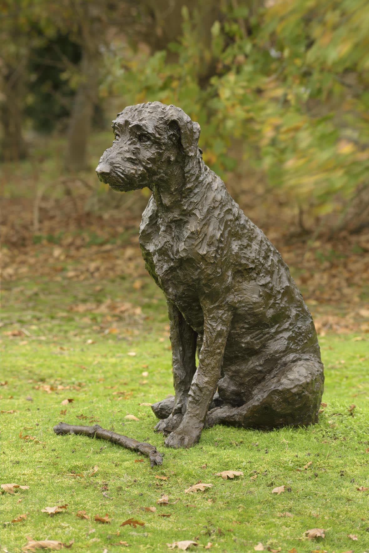 Rosemary Cook. Harry. (Lifesize) Bronze resin. Limited edition of 25. 81 x 45 x 61cm. Price: &pound;2,550
