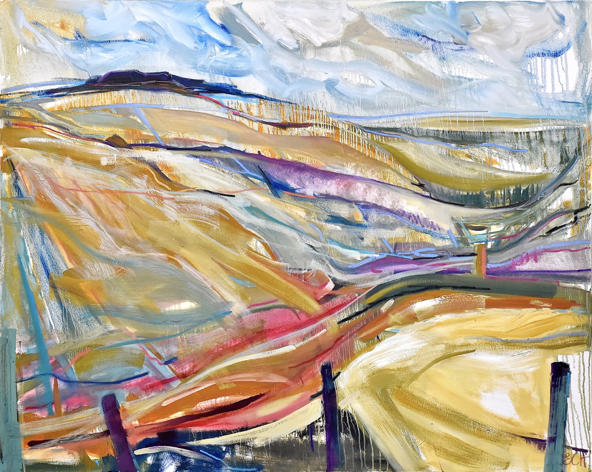 Emma Haggas, Looking to Hippenscombe Bottom