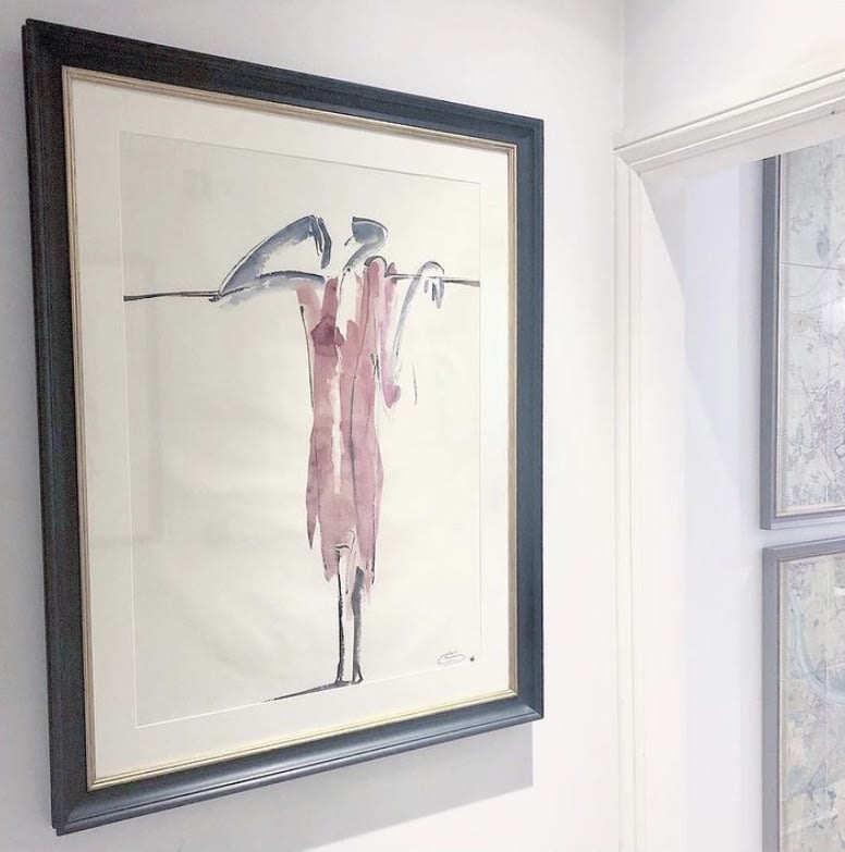 Christine Seiftert Standing Maasai