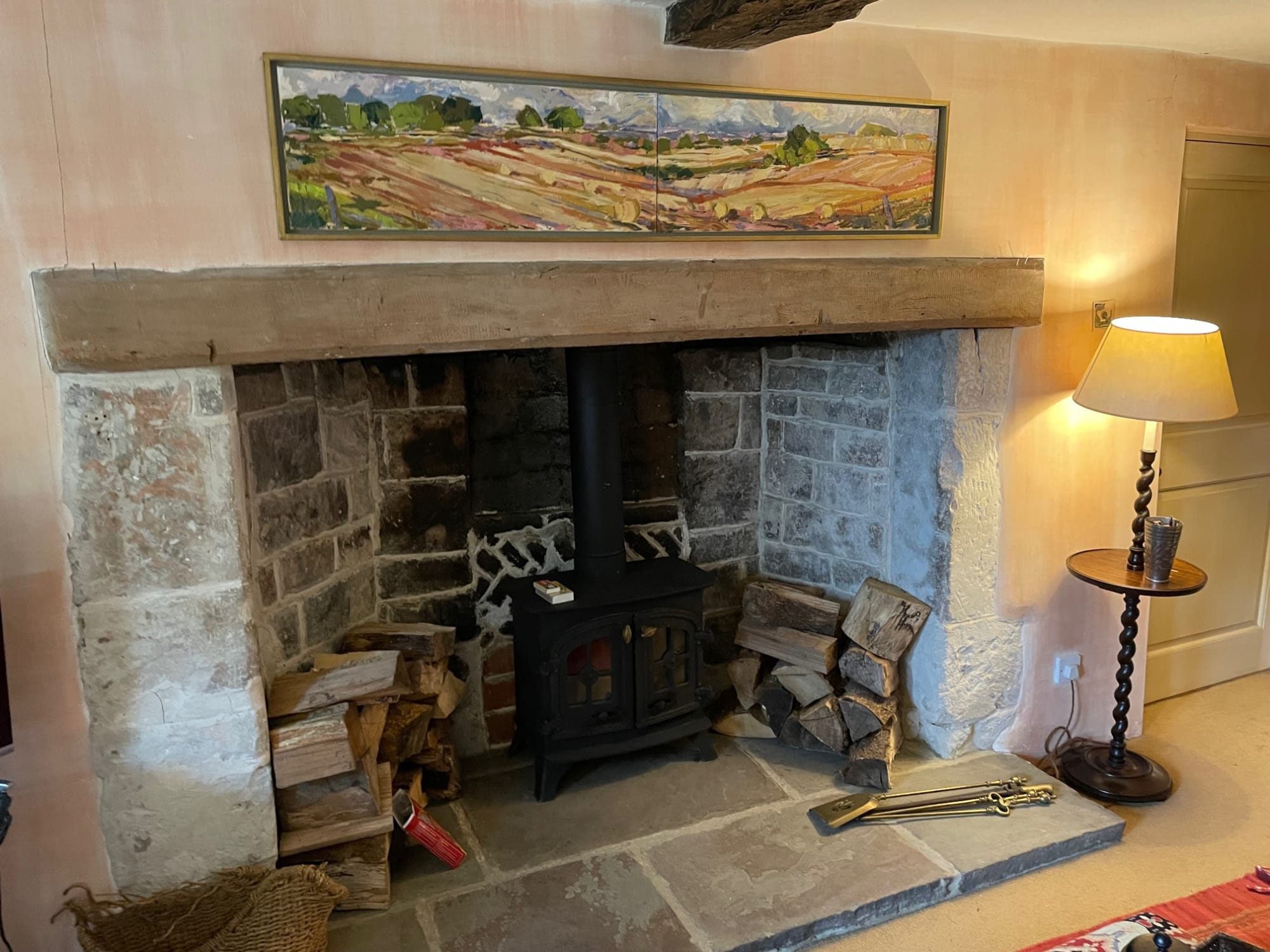 A private commission by Emma Haggas for a house in Wiltshire.