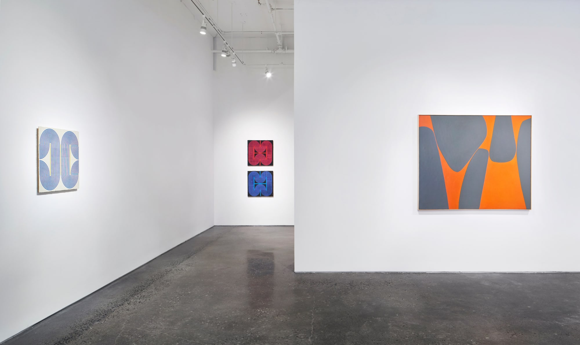 Hard Edges: Lorser Feitelson, Elise Ferguson, and Alois Kronschlaeger