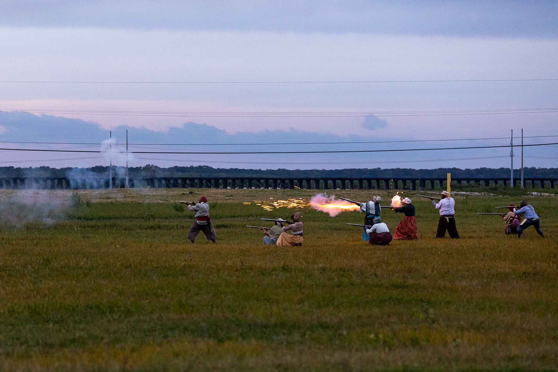 Dread Scott, Slave Rebellion Reenactment Performance Still 3, 2019