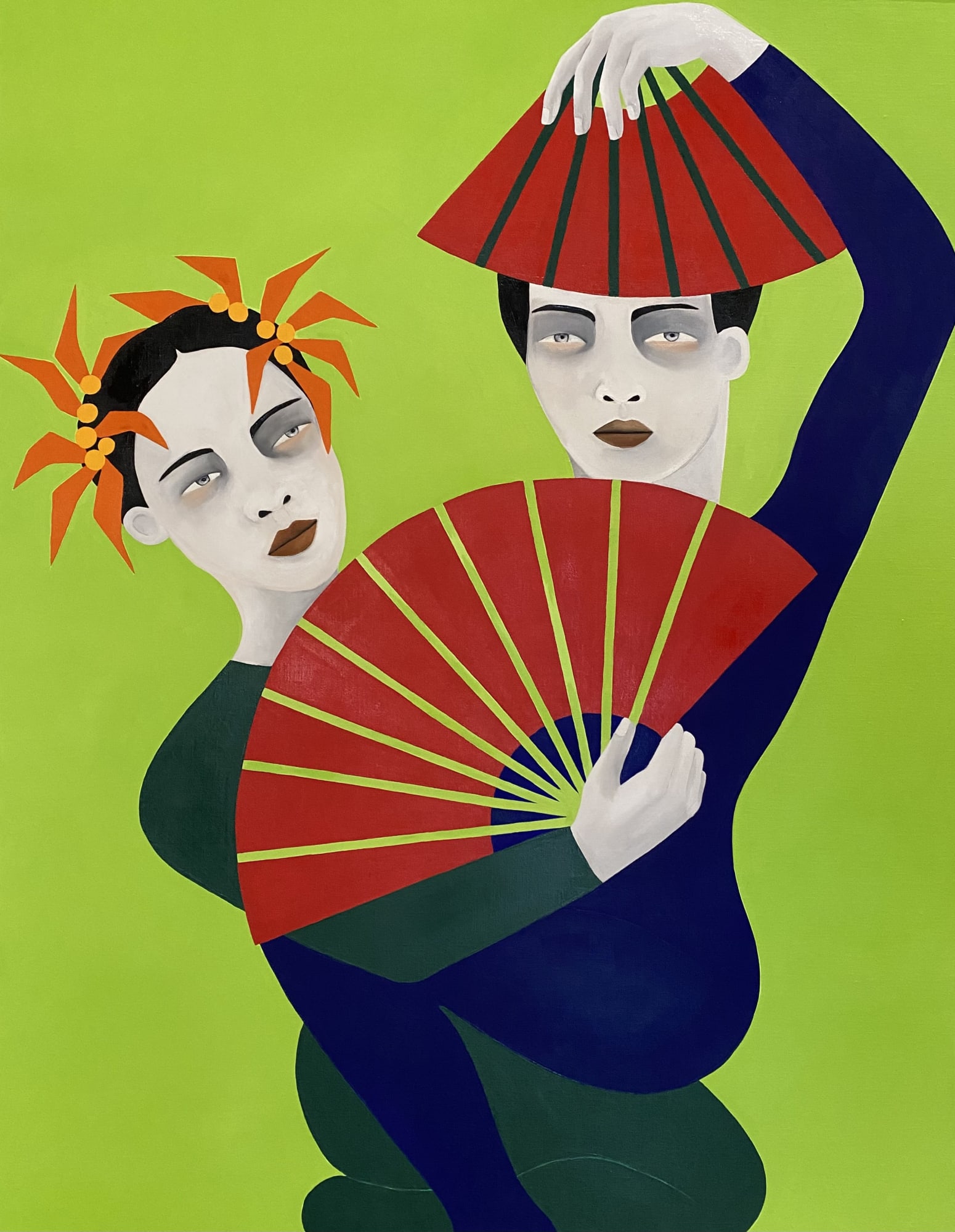 Rebecca Brodskis, Crossroads I, 2022