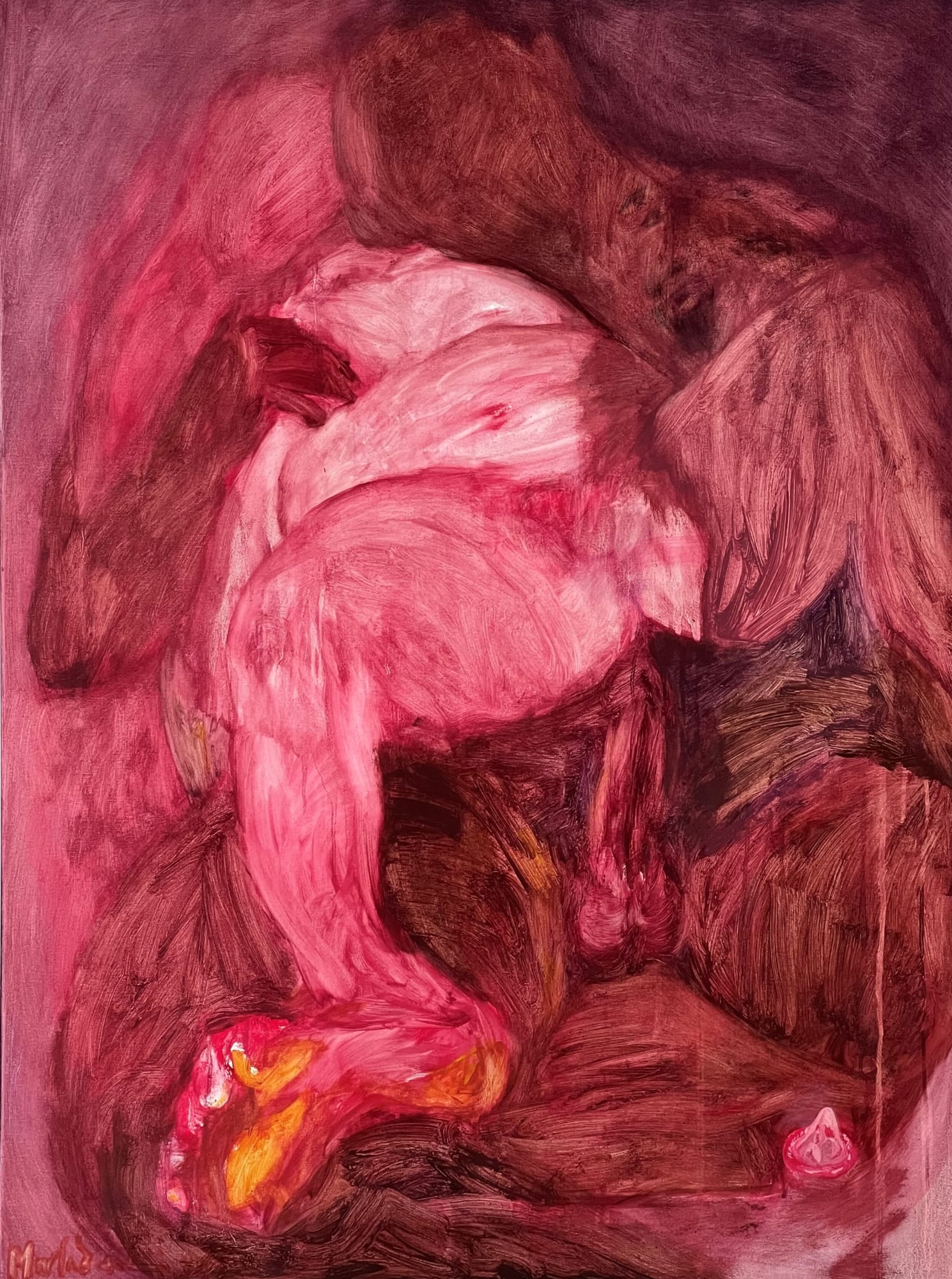 Marla Bendini, Wordless Groans 3, 2020