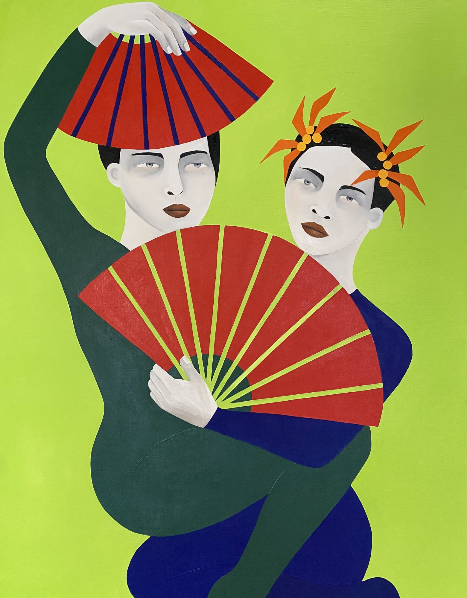 Rebecca Brodskis, Crossroads II, 2022