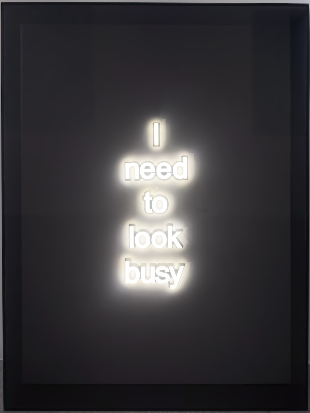 Shen Jiaqi, I Need To Look Busy, 2025