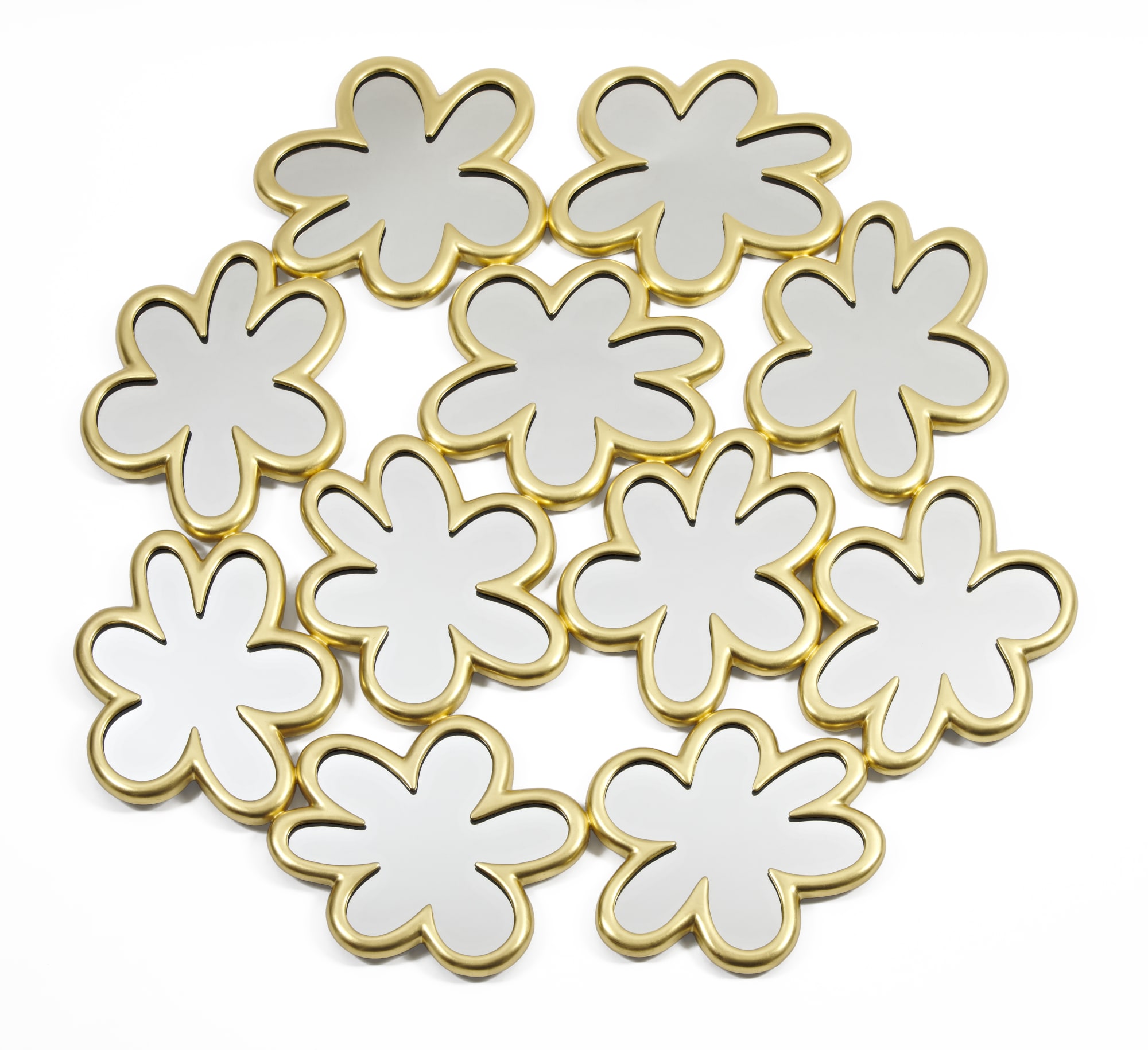 Hubert Le Gall, New Mirabelles Mirror - Yellow Gold , 2020