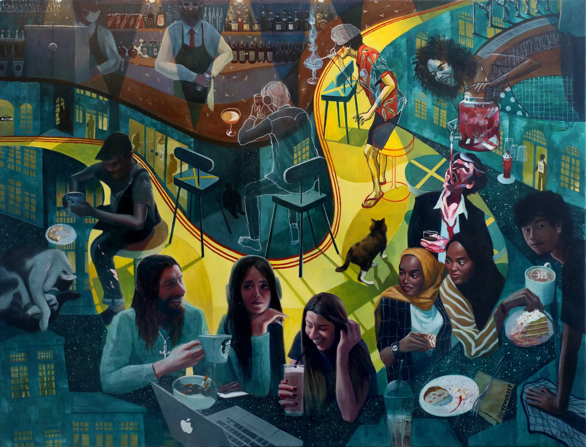 Casey Tan, Under The Pinpricks Of Cold Light, 2021