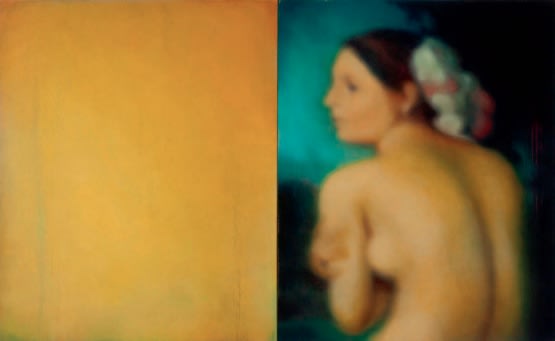 Jeff Muhs, Half Figure of a Bather (After Ingres), 2012