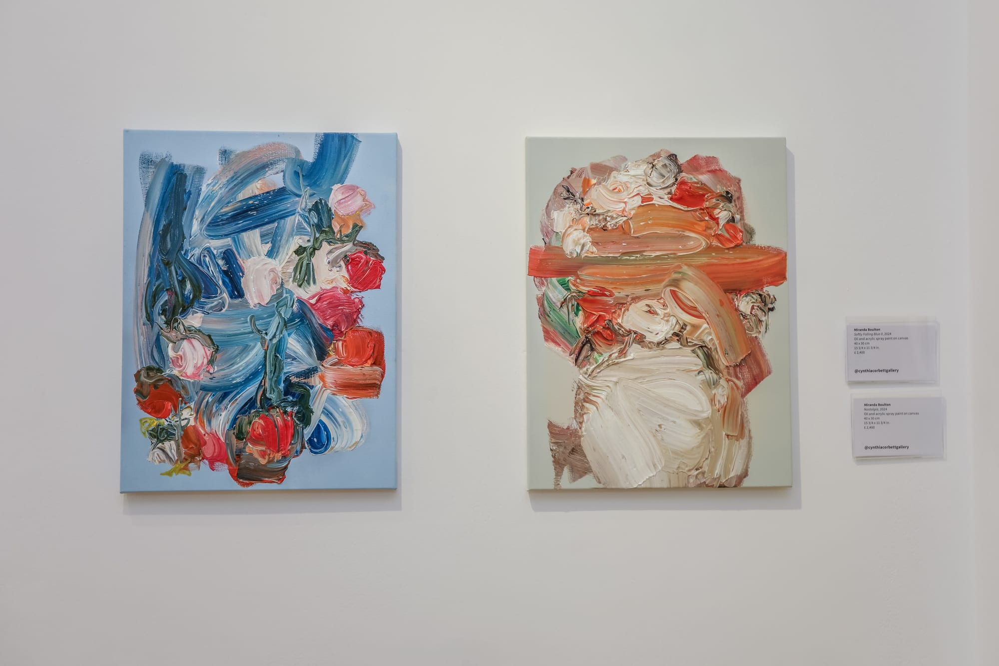 Cynthia Corbett Gallery presents 'Ghosts and Flowers' by Miranda Boulton