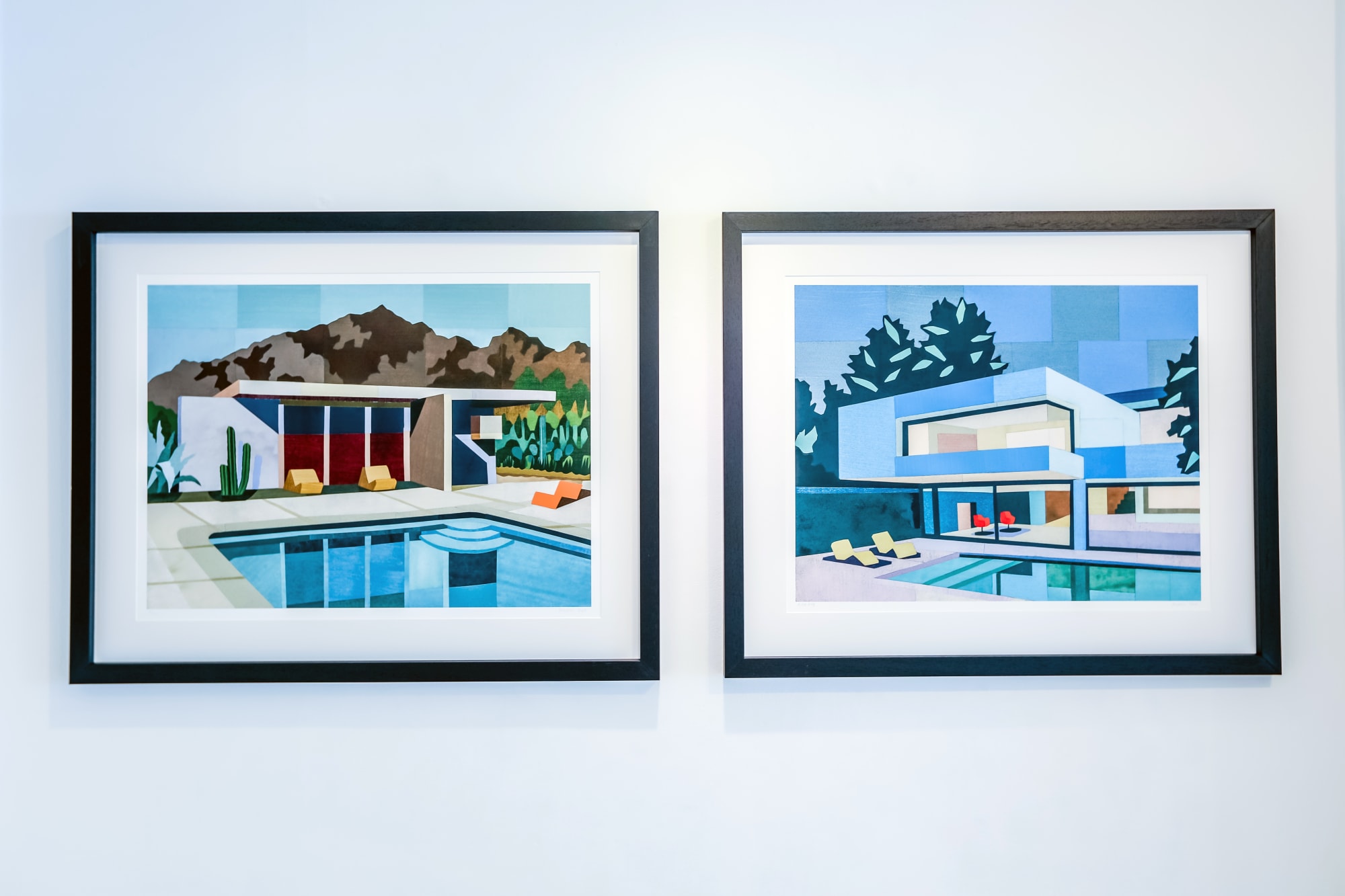 Andy Burgess - Modernism Revisited: Celebrating 20 Years of Architectural Painting with Cynthia Corbett Gallery