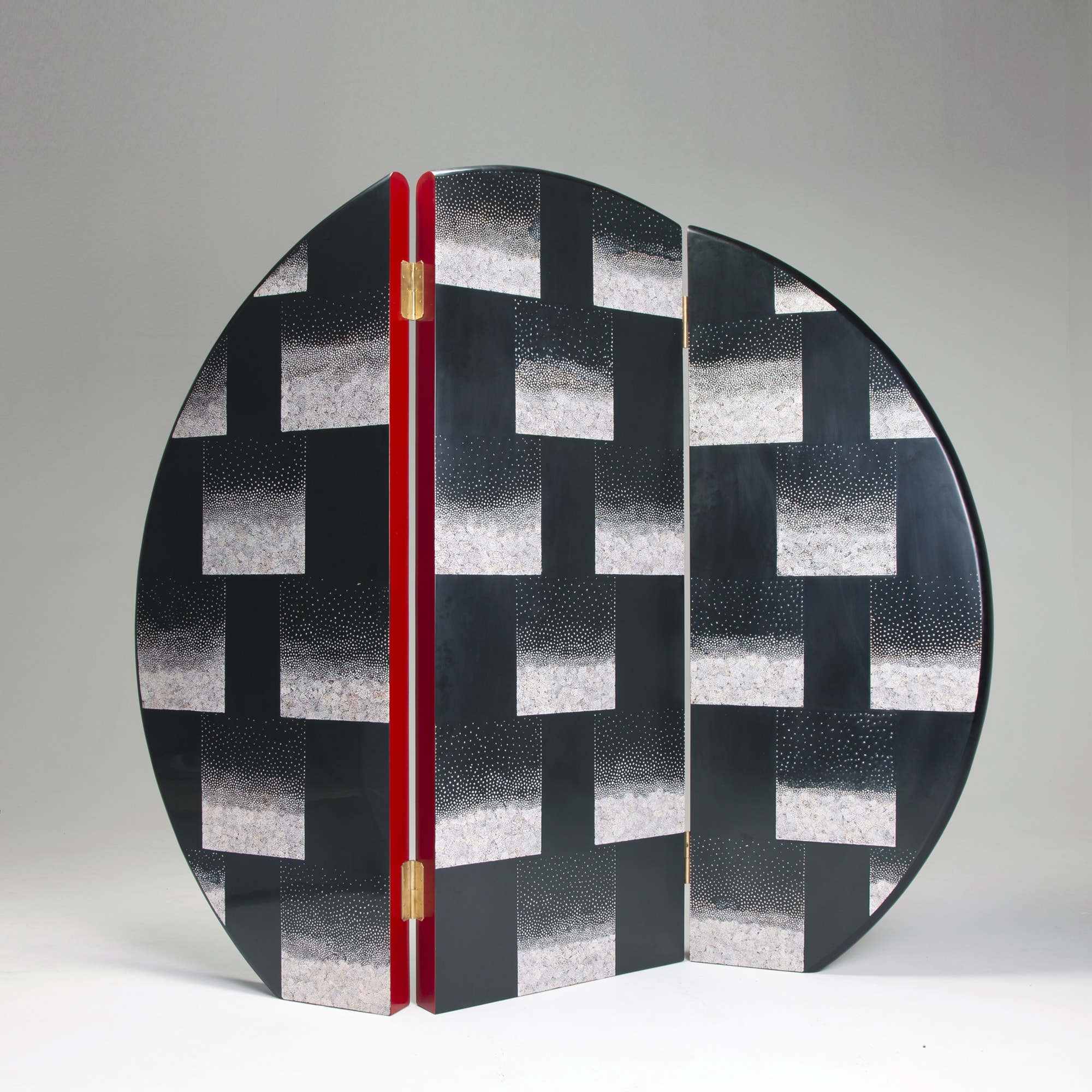 Ли Найхан и Чжоу Рунда / Li Naihan and Zhou Runda Ширма / Folding screen