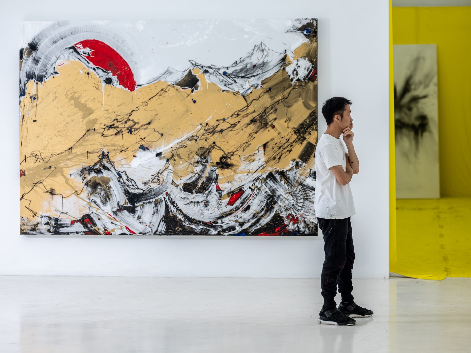 View from the show "Shaping the essence" by Chen Yingjie - 2018