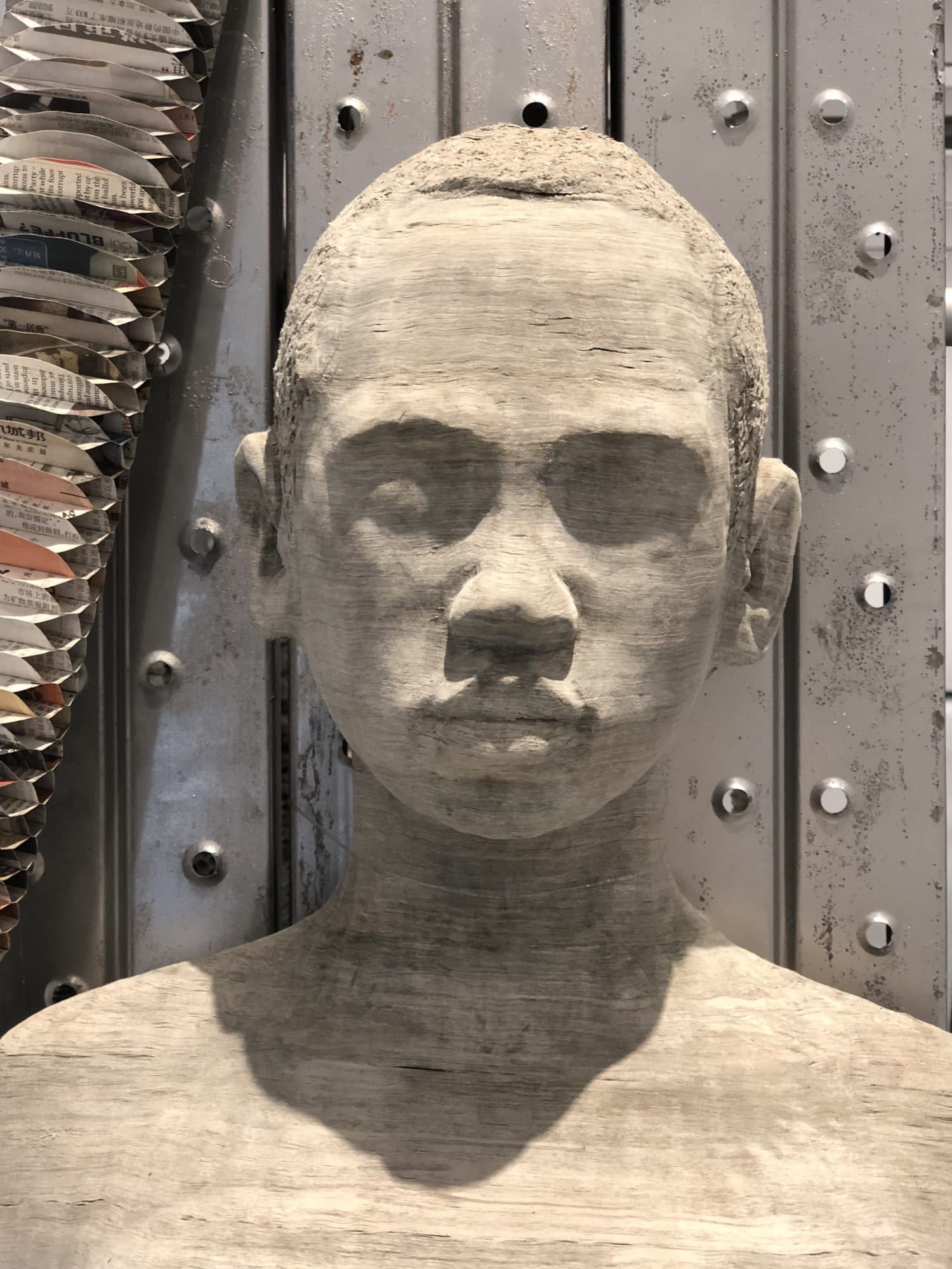 Li Hongbo, Me (detail), installation, Jilin Normal University Art Institute, China