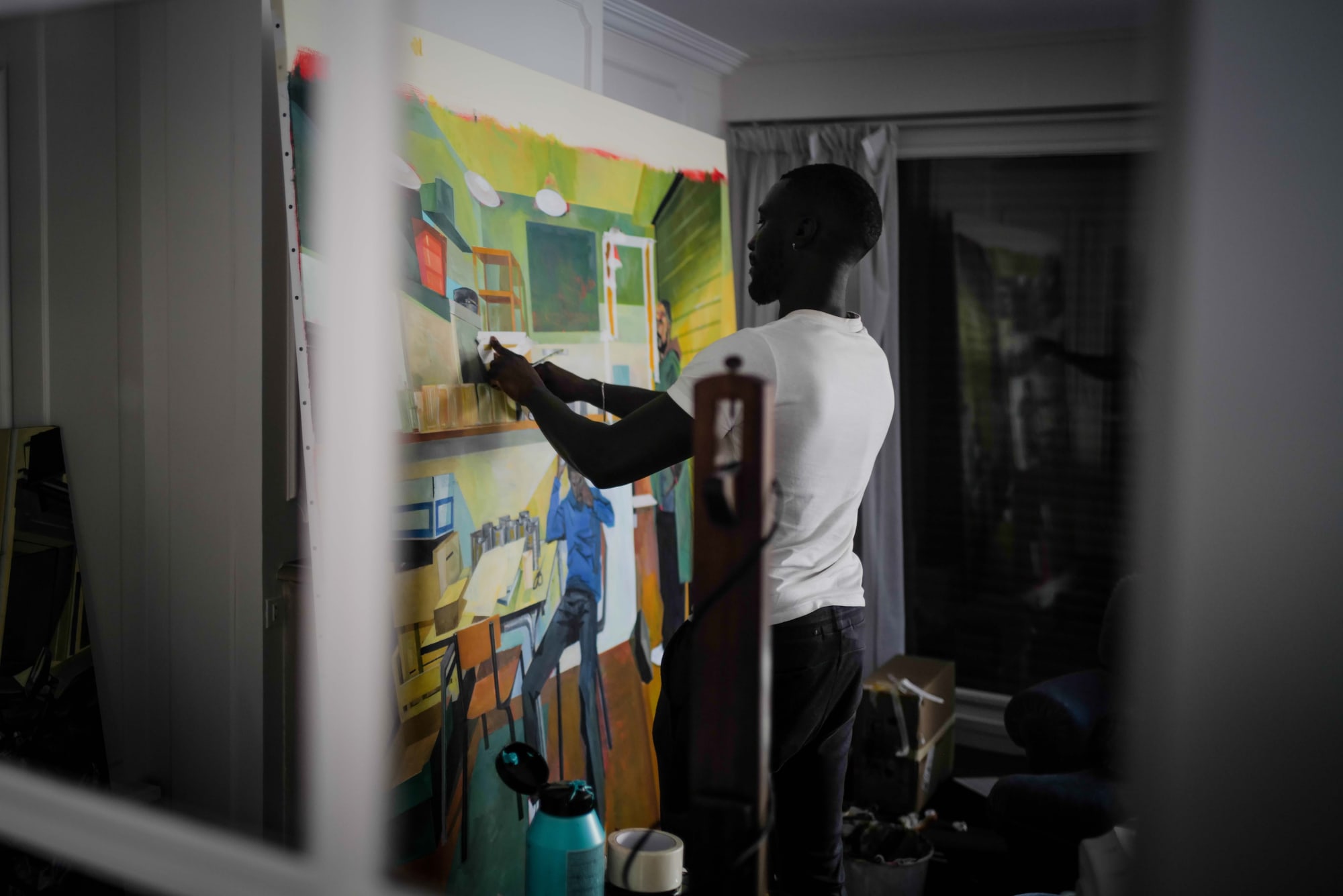 View from the studio - Rakajoo at work Photo copyright : Stephane Bisseuil