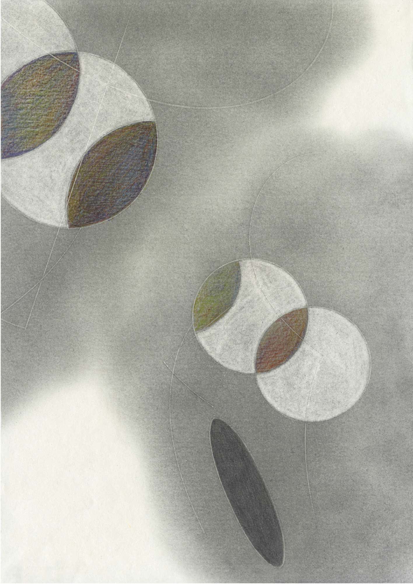 Boris Kurdi Sans Titre 2018 Graphite Et Crayons De Couleur Sur Papier 25X35 45Cm Courtesy Danysz Gallery