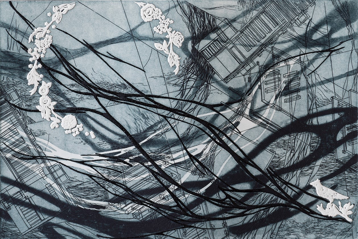 Sadaf Hesmaiyan Untitled (From Fading Patterns Series)