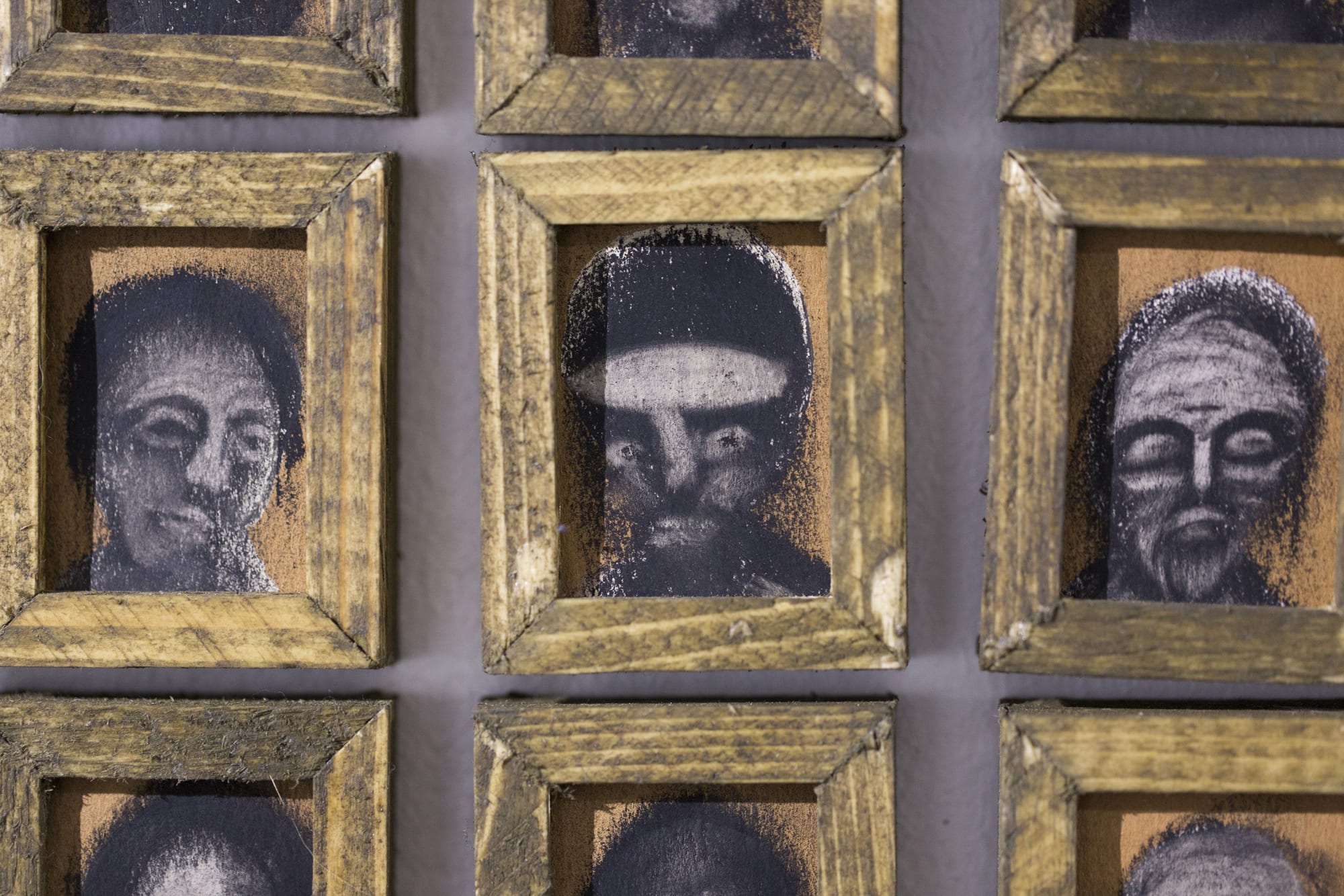 Installation View of Zahouk a solo presentation of works by Peybak.