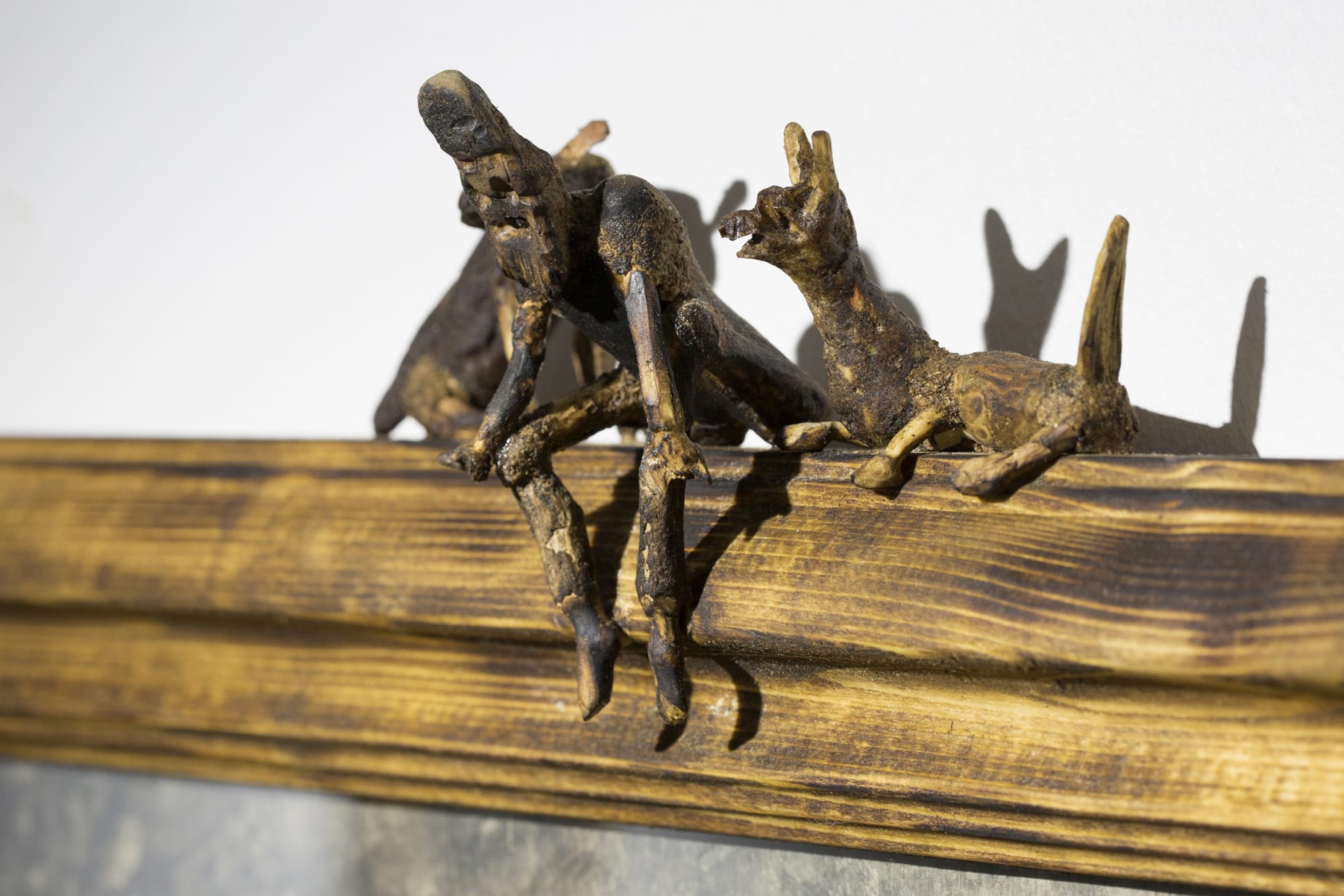 Installation View of Zahouk a solo presentation of works by Peybak.