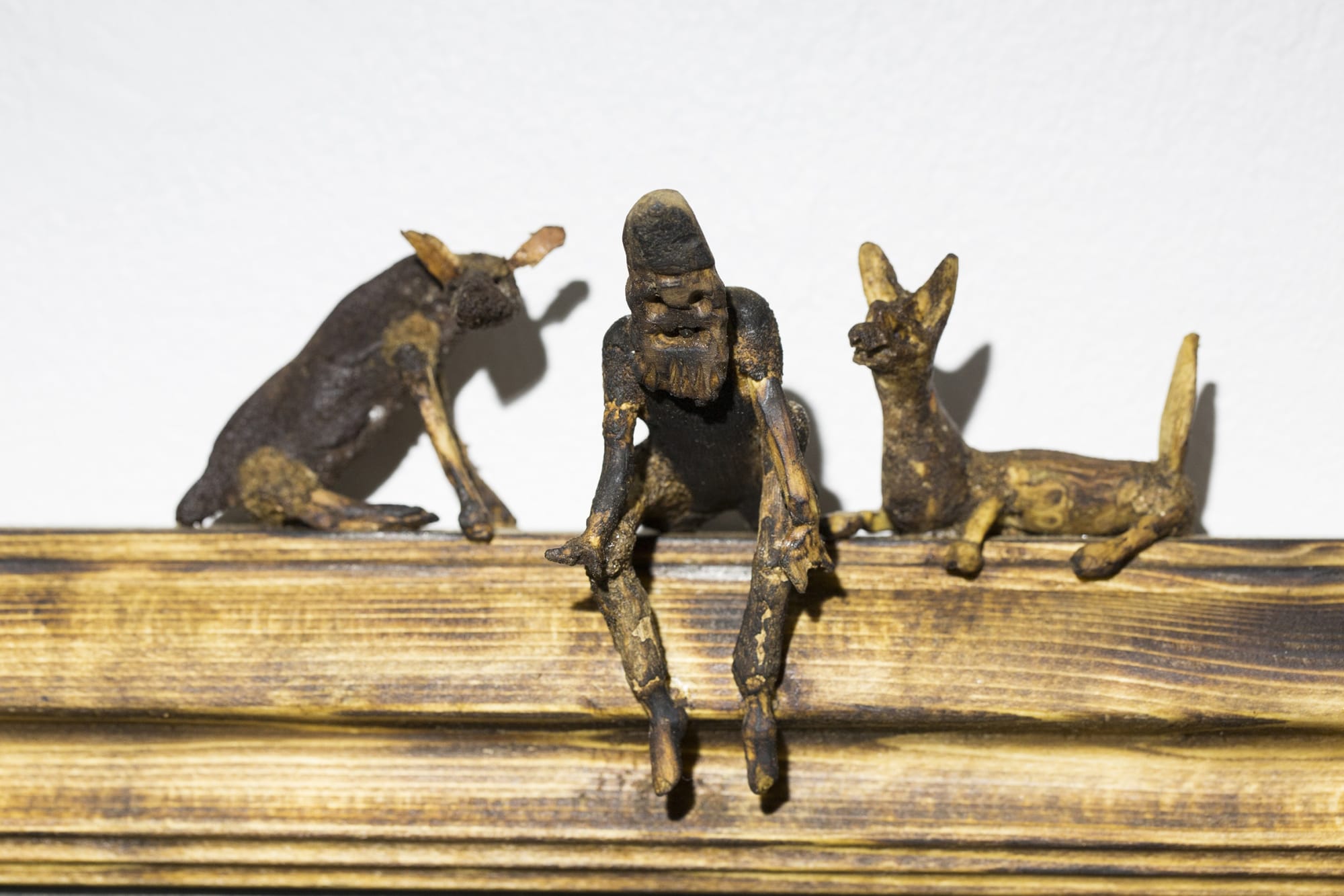 Installation View of Zahouk a solo presentation of works by Peybak.