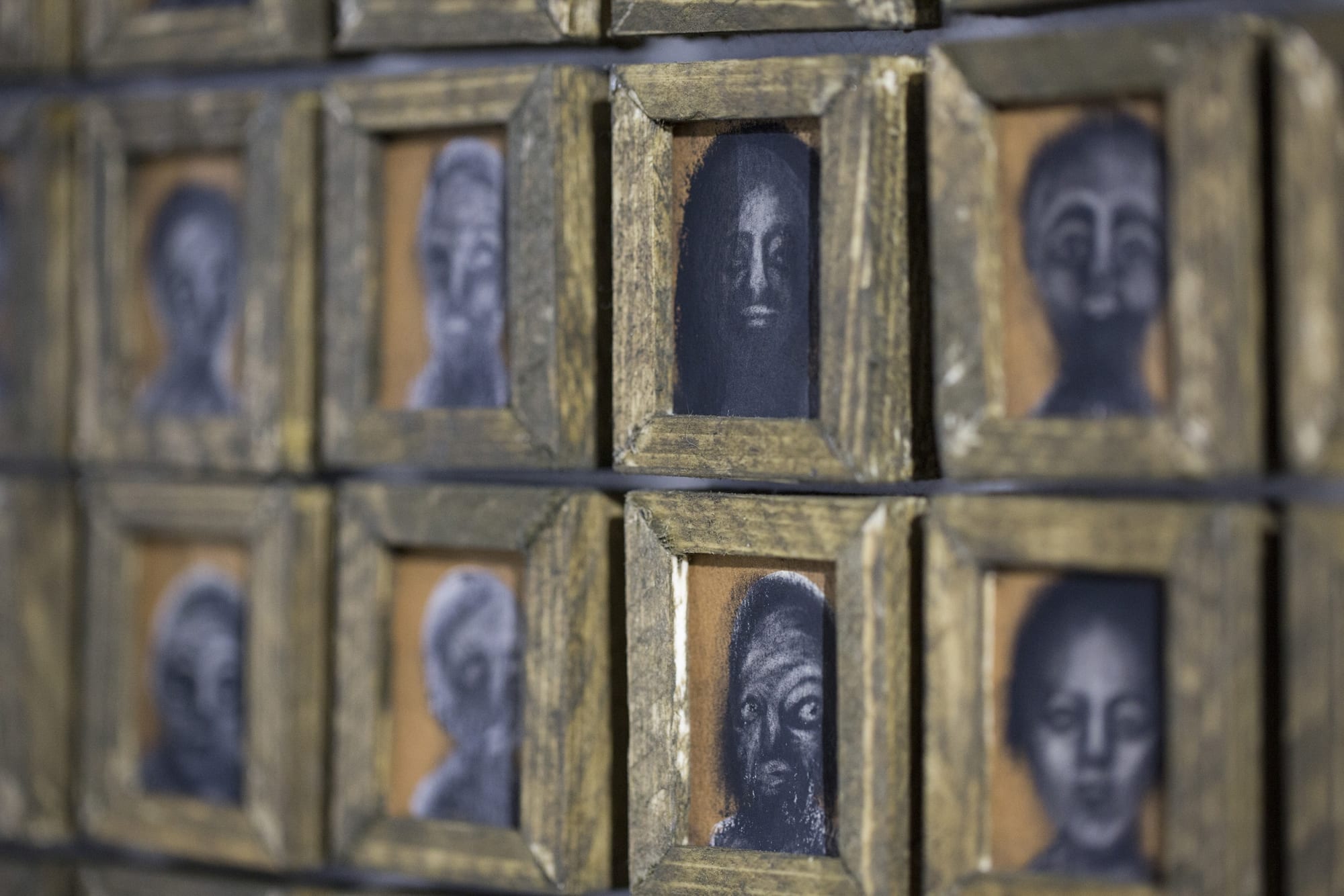 Installation View of Zahouk a solo presentation of works by Peybak.