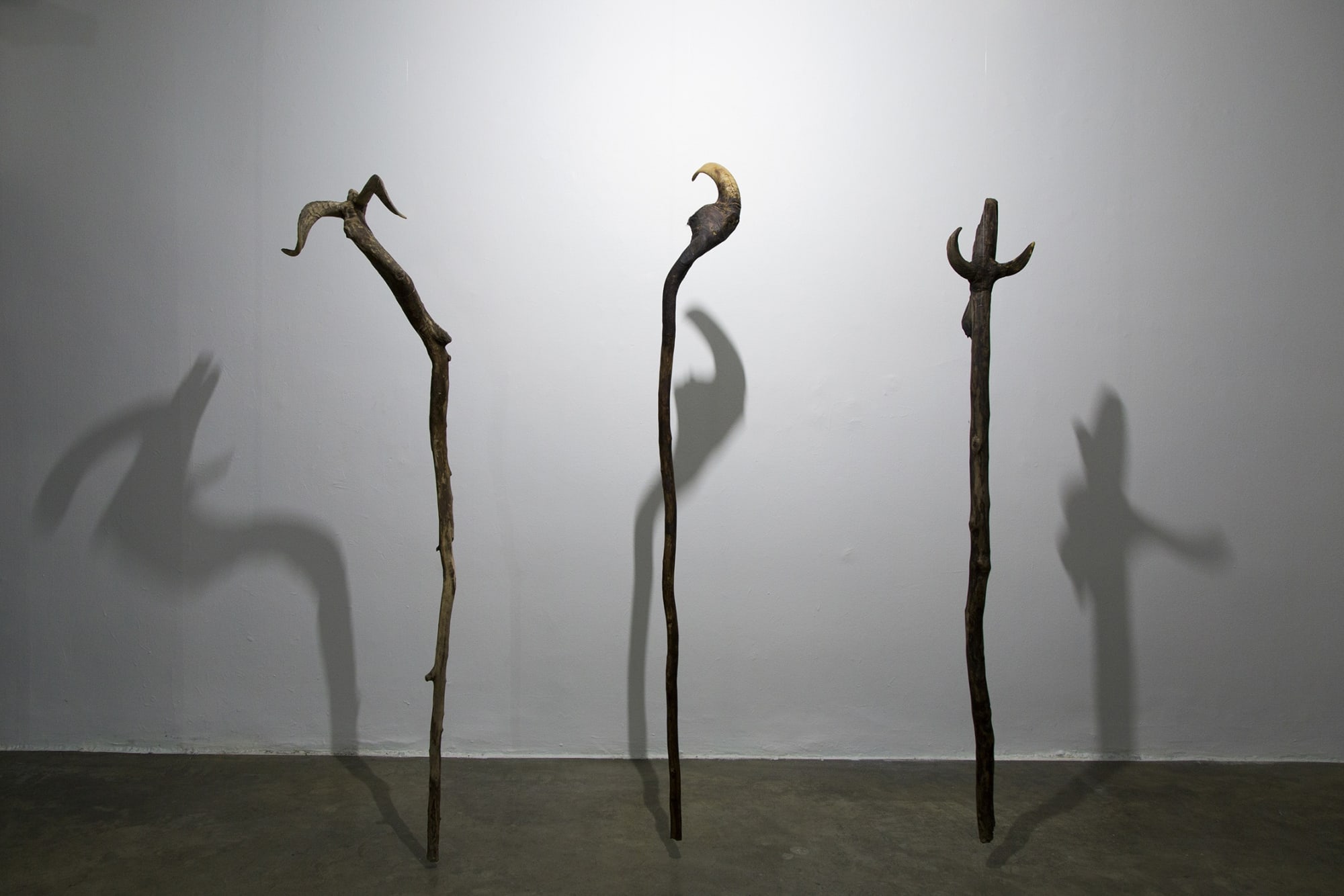 Installation View of Zahouk a solo presentation of works by Peybak.