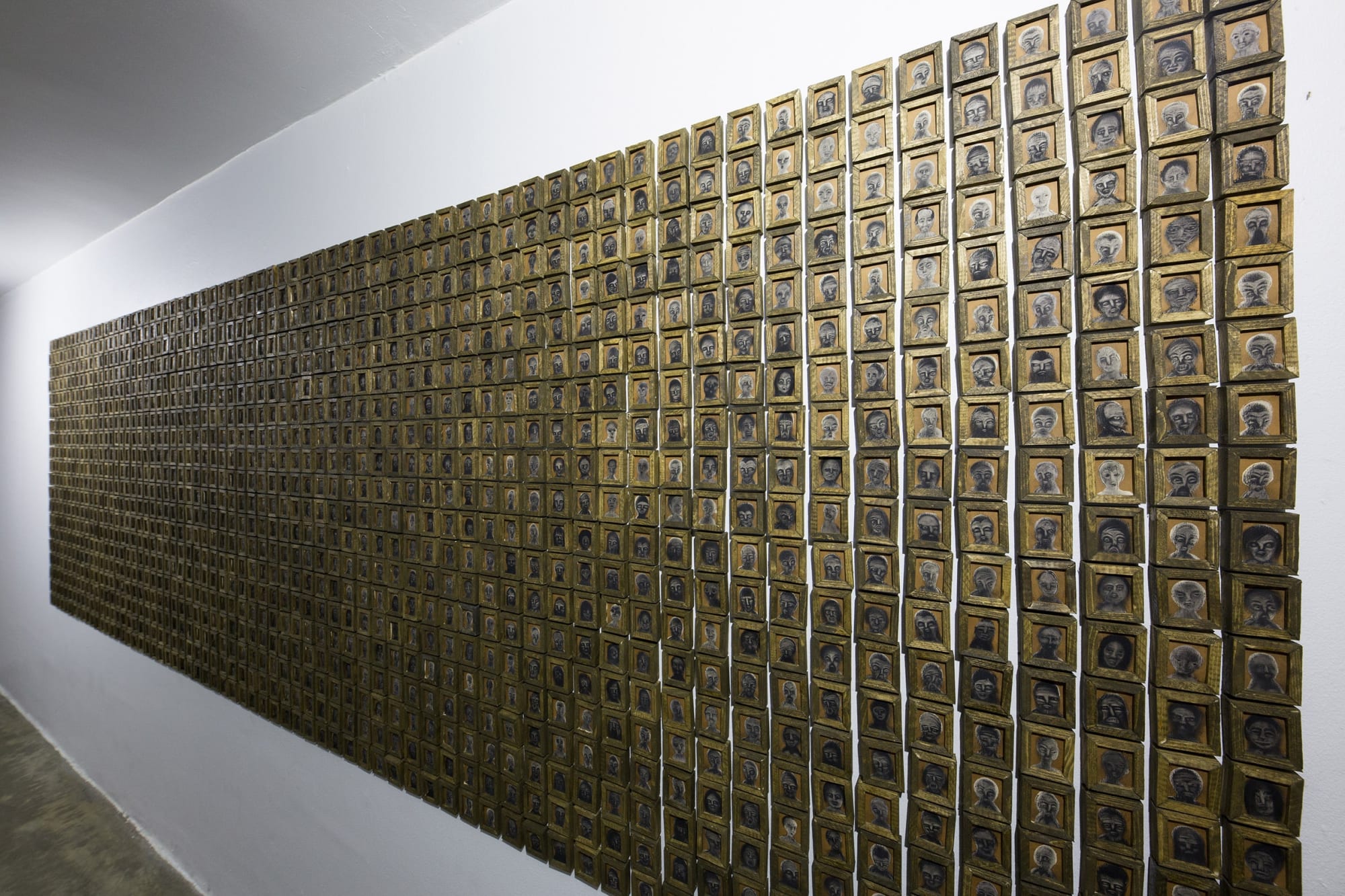 Installation View of Zahouk a solo presentation of works by Peybak.