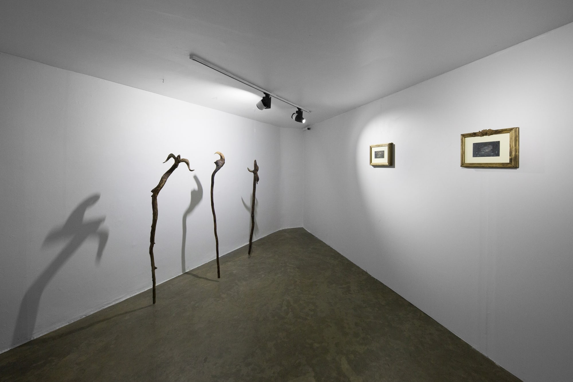 Installation View of Zahouk a solo presentation of works by Peybak.