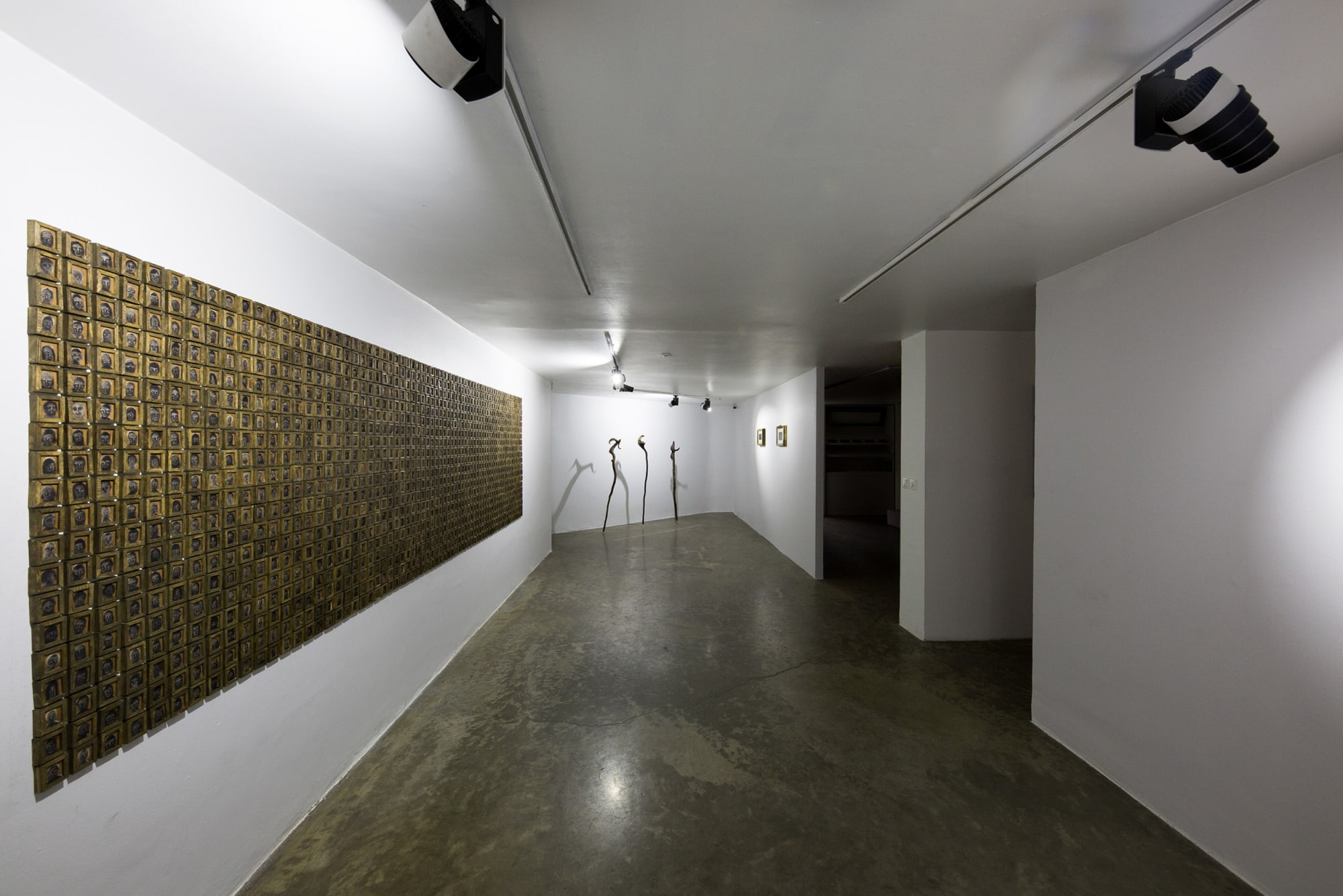 Installation View of Zahouk a solo presentation of works by Peybak.
