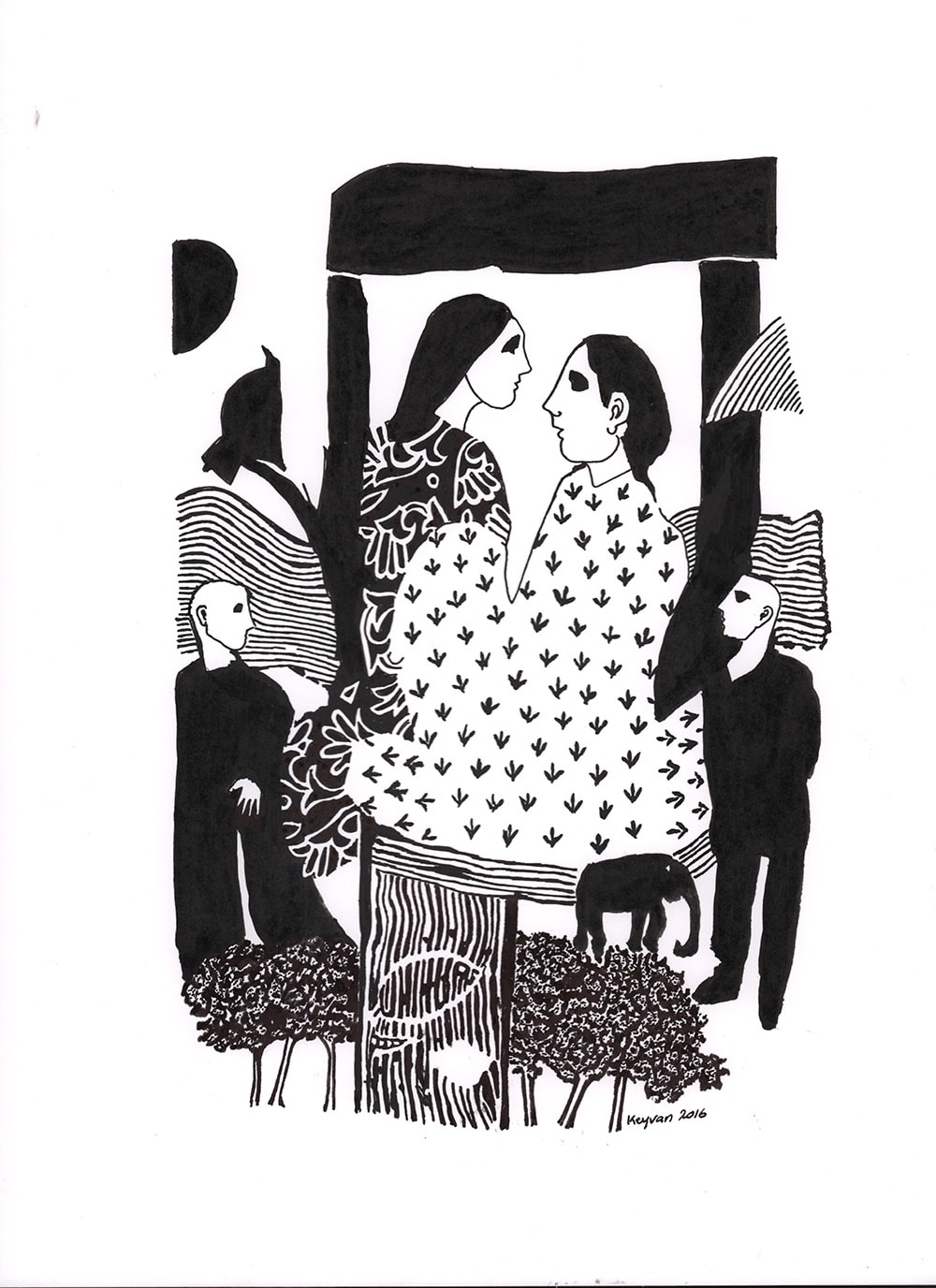 Keyvan Mahjoor | "How Blue was Blue, The Blue of Sky"