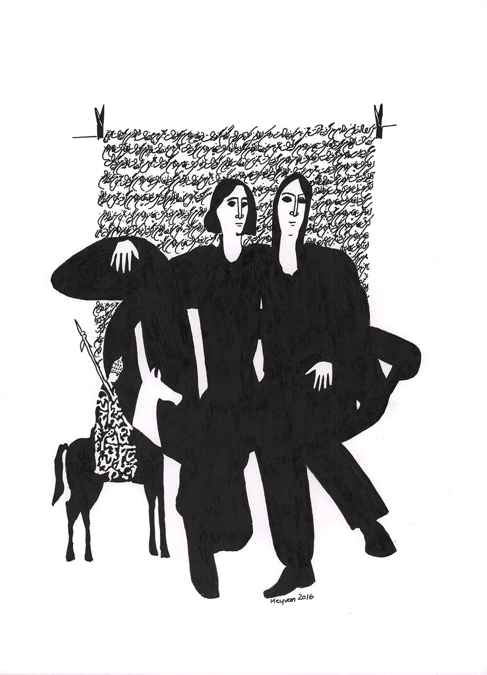 Keyvan Mahjoor | "How Blue was Blue, The Blue of Sky"