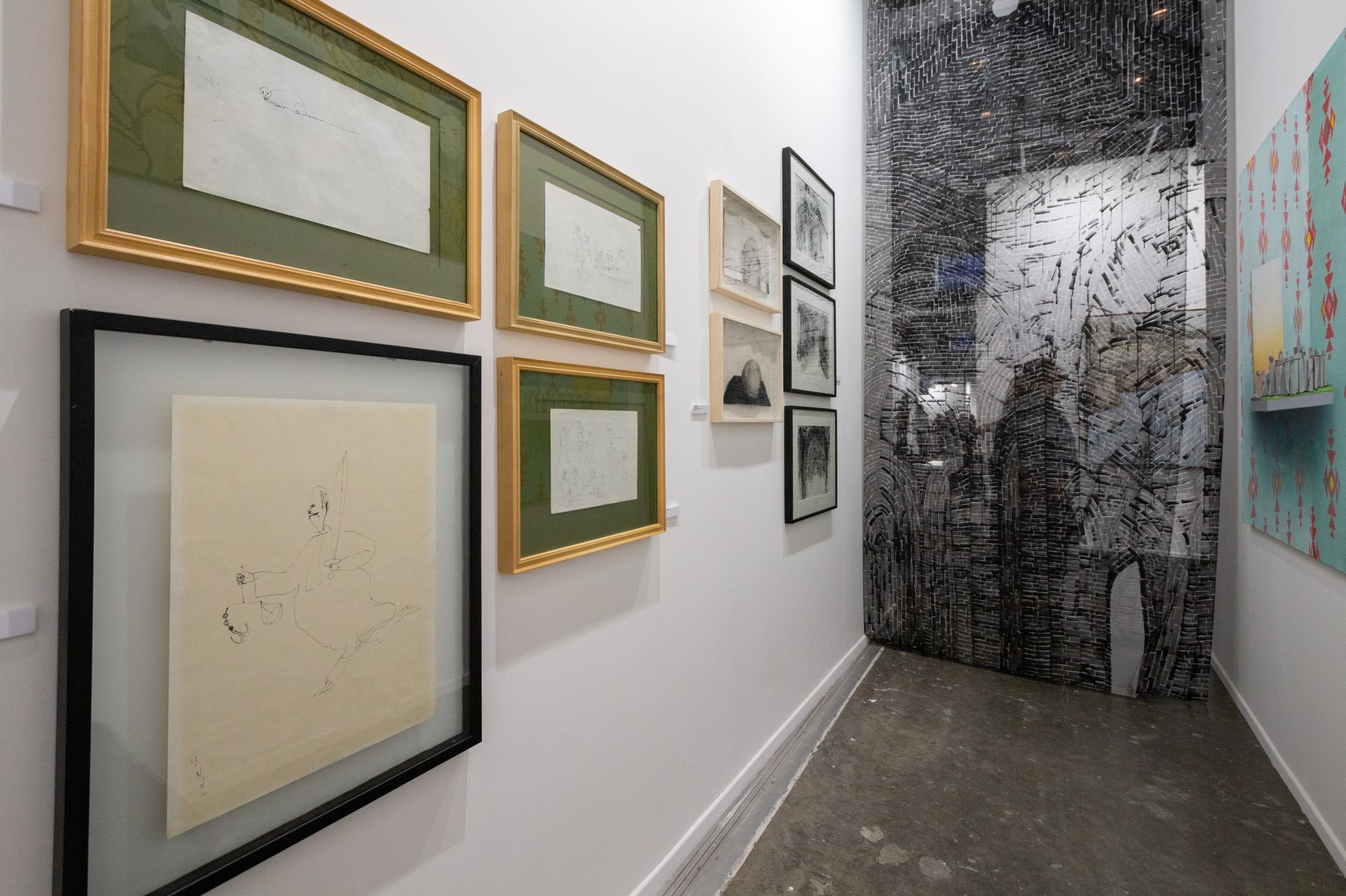 Installation View of Dastan's Booth at Art Dubai 2019.