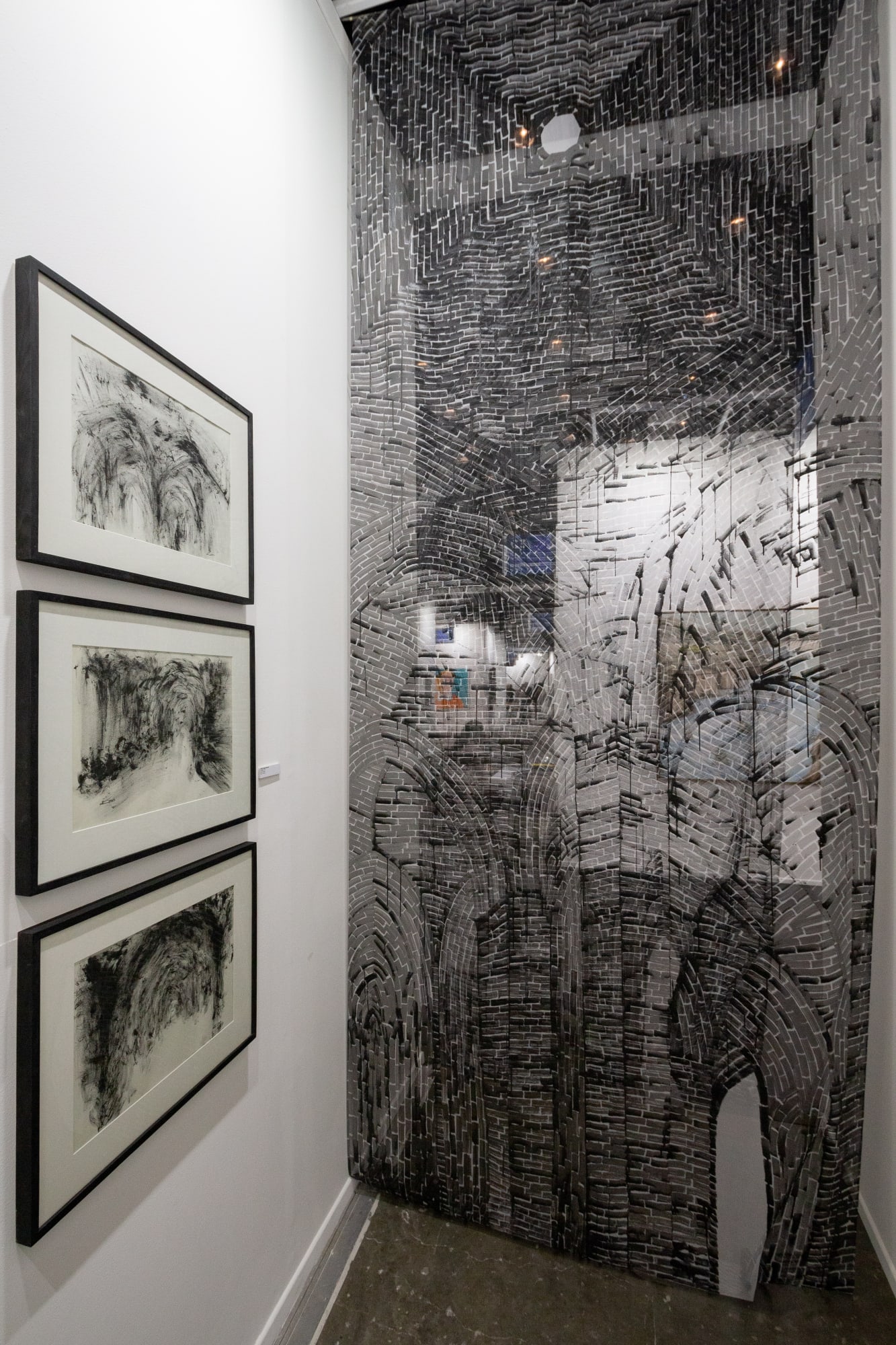 Installation View of Dastan's Booth at Art Dubai 2019.