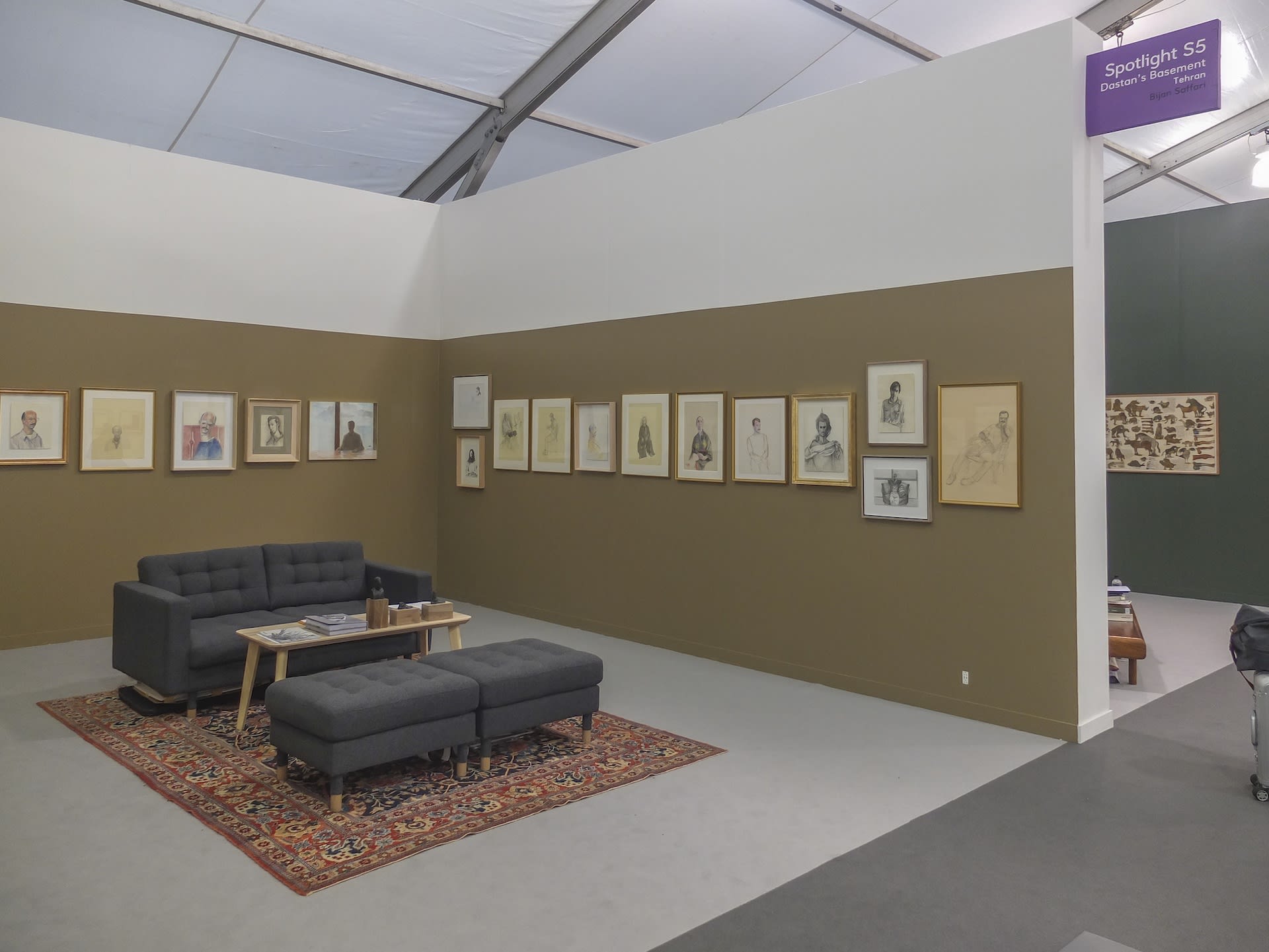 Solo Presentation of Works by Bijan Saffari