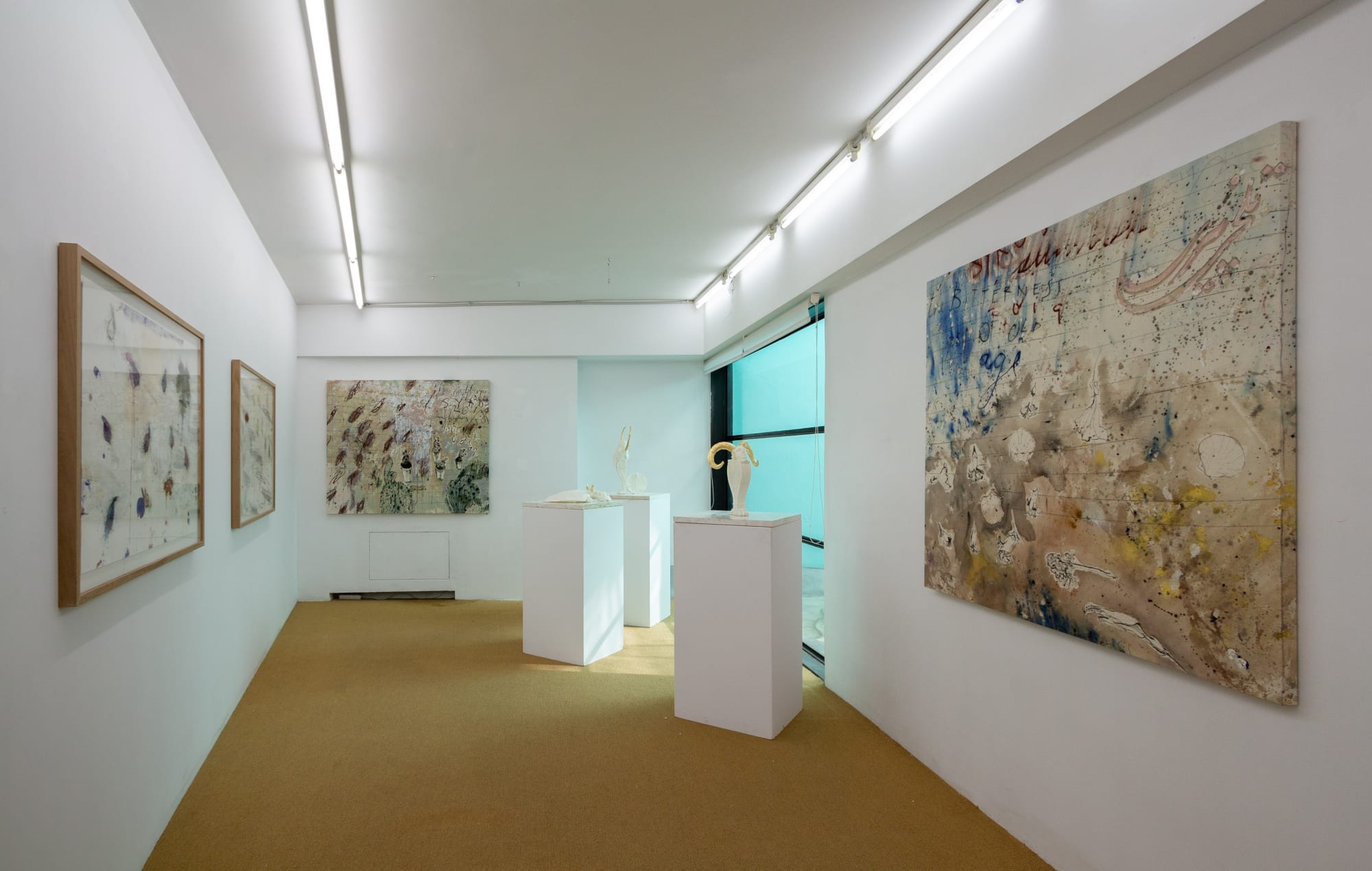 Installation View of Dastan's participation in the second edition of Condo Unit Athens 2019.