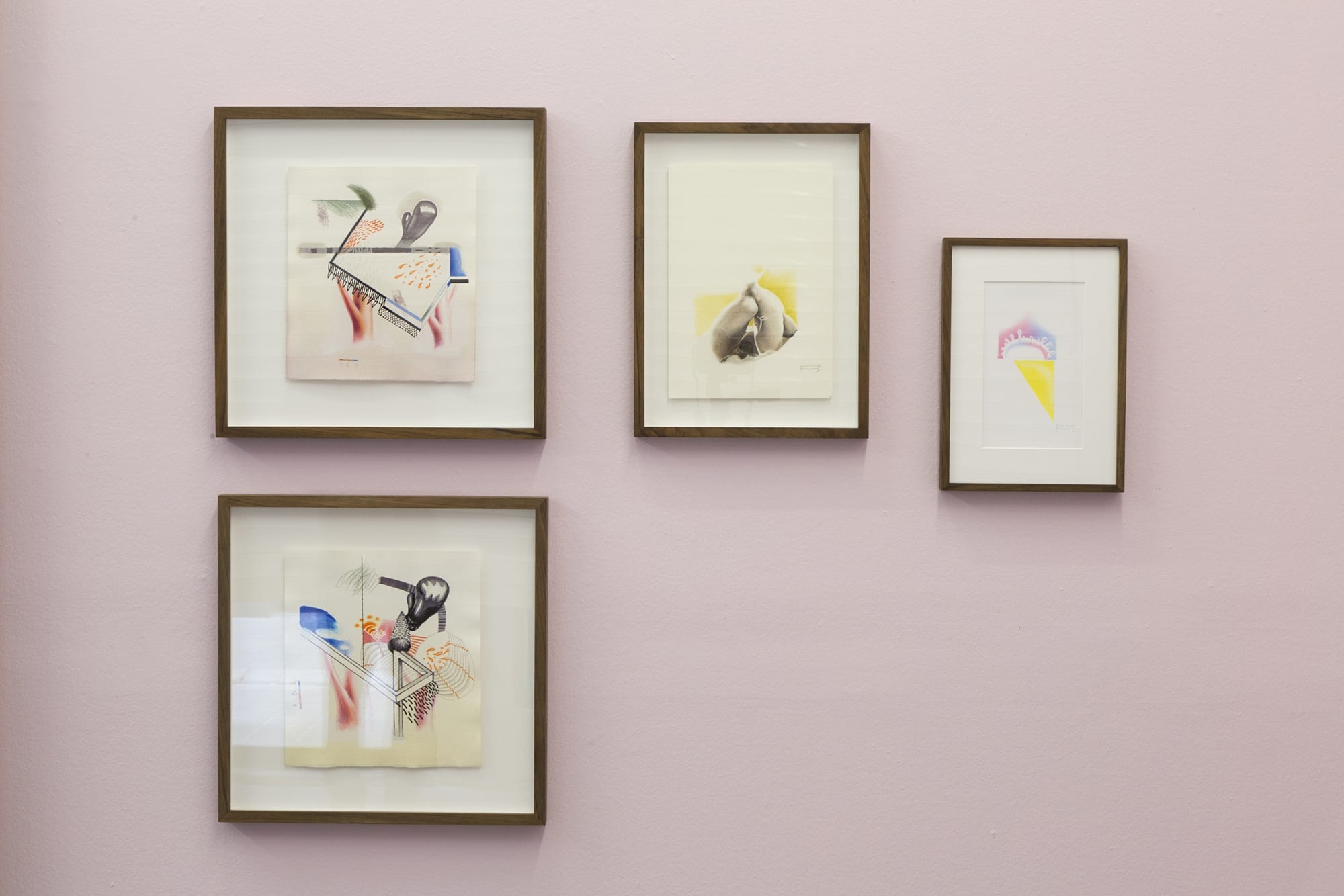 Installation View of Mars Over the Lake a solo presentation of works by Kiarash Alimi.